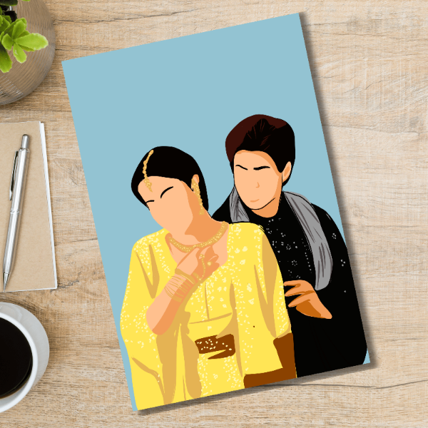 kabhi khushi kabhi gham Movie Shahrukh Khan Artwork Bollywood Movie Frame Poster Movie Quote Wall Art Decor Photo Frames Poster Canvas For Bedroom Living Room Decoration Home Office wall Poster Gift