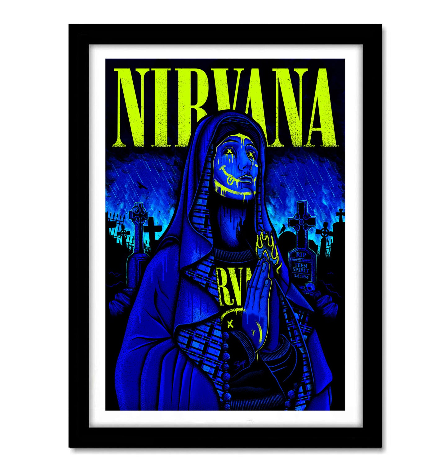 Nirvana Music Band Art work
