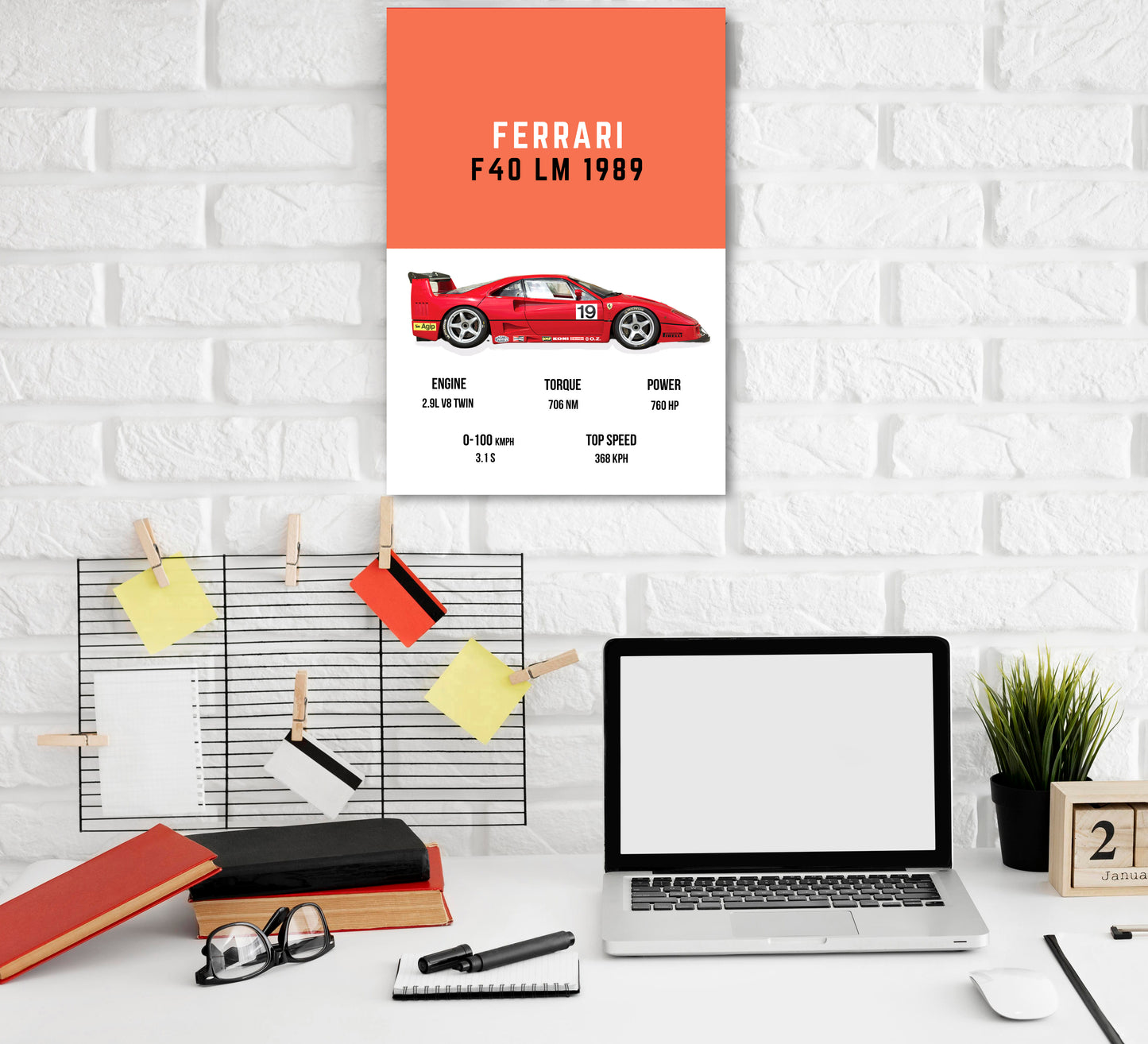 Ferrari Supercars Art work