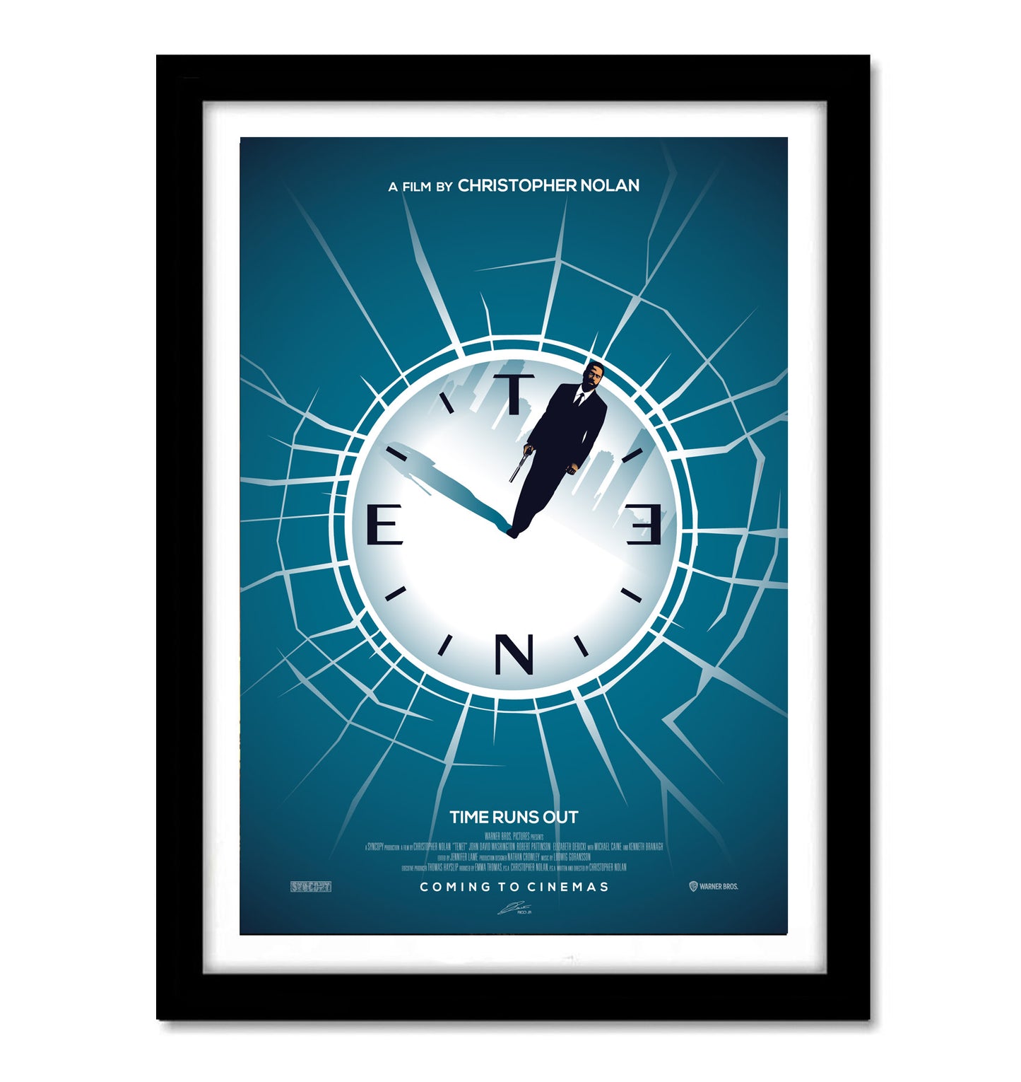 Tenet Movie Art work