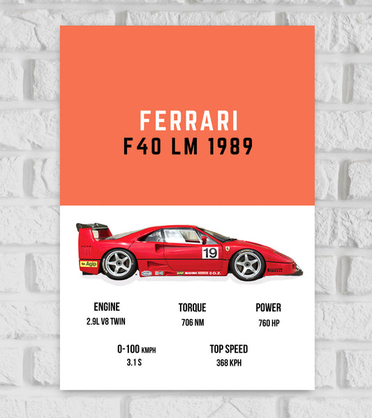Ferrari Supercars Art work