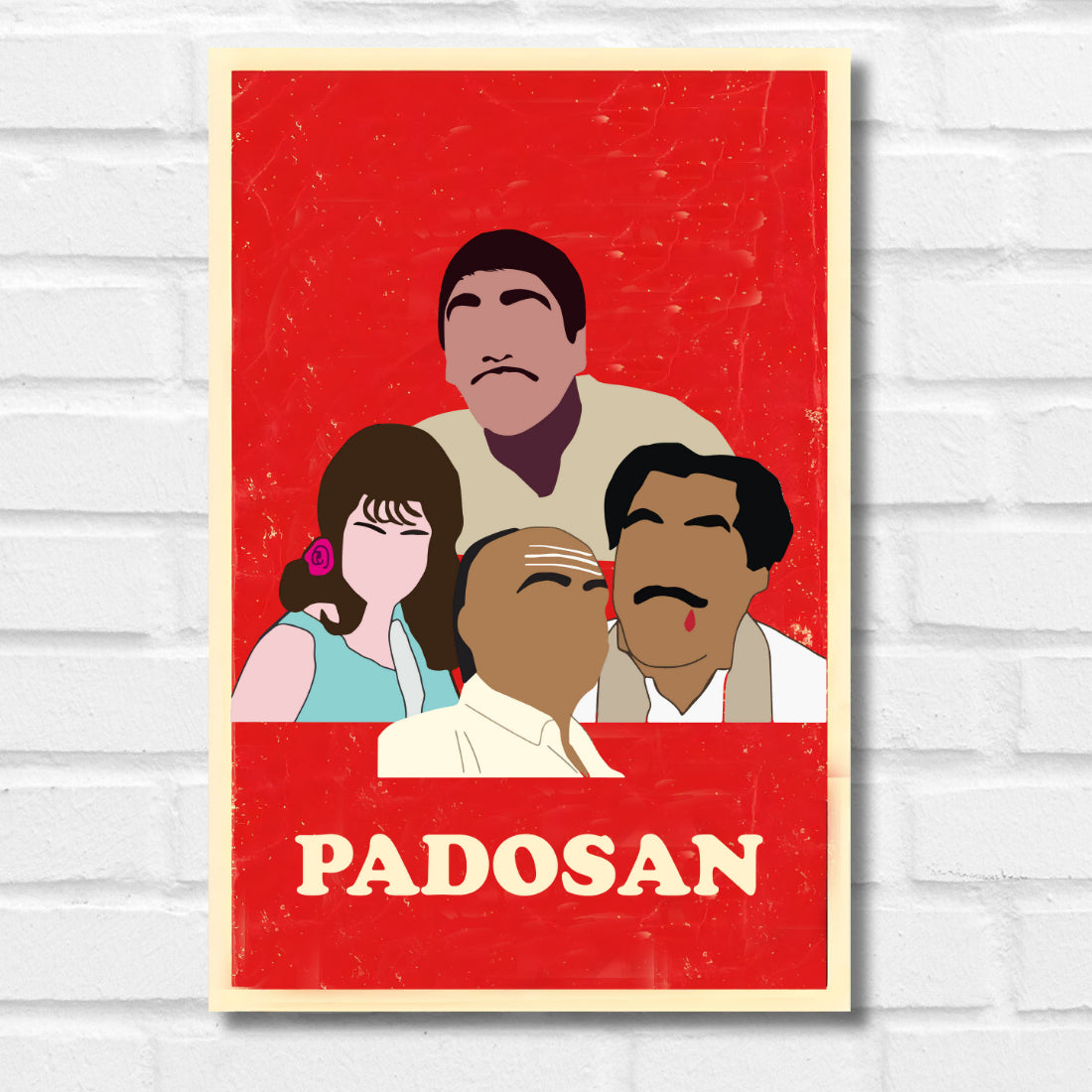 padosan movie poster Kishore kumar movies classic movies poster