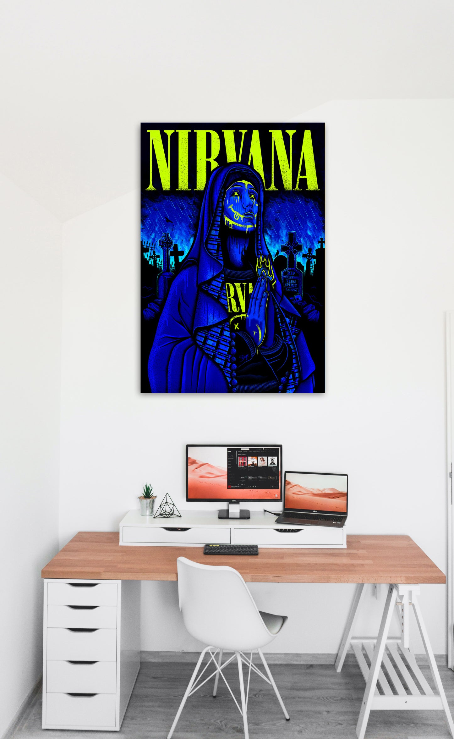 Nirvana Music Band Art work