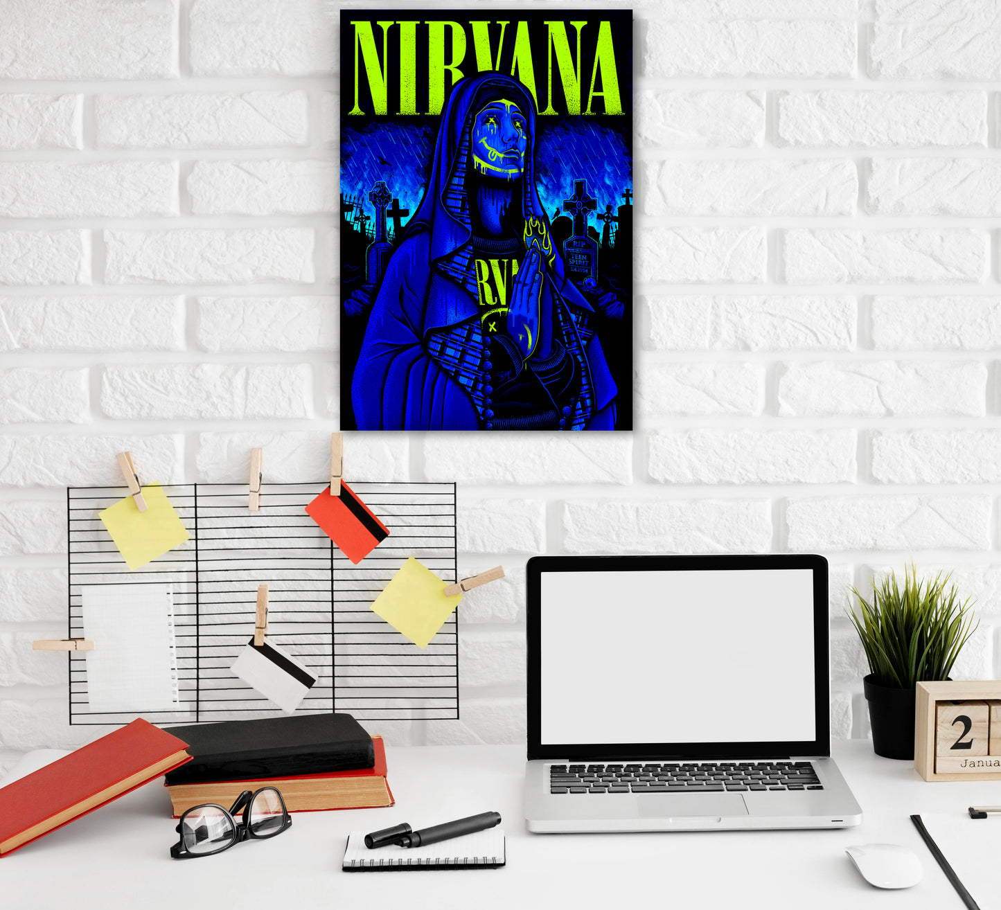 Nirvana Music Band Art work