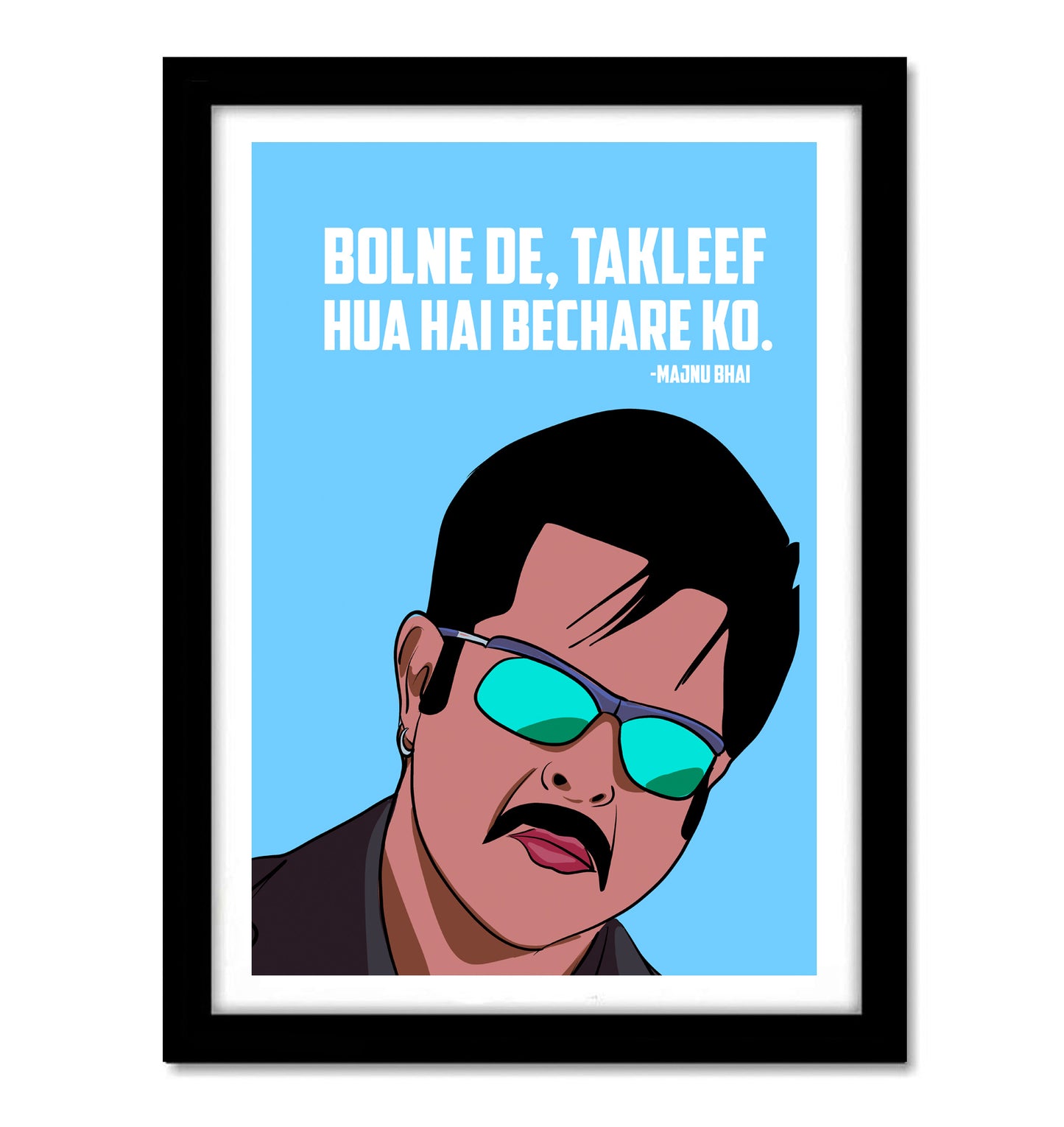 Welcome Movie Anil Kapoor Artwork Bollywood | Poster | Frame | Canvas