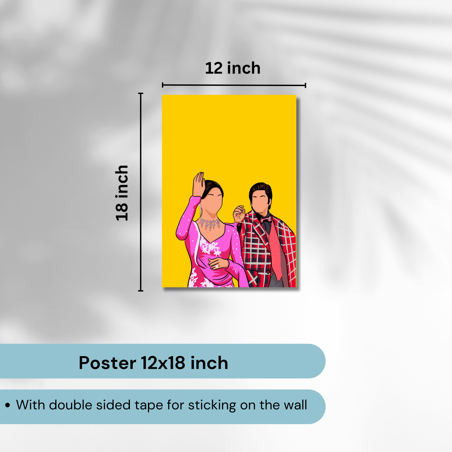 Om Shanti Om Movie Shahrukh Khan Artwork Bollywood | Poster | Frame | Canvas