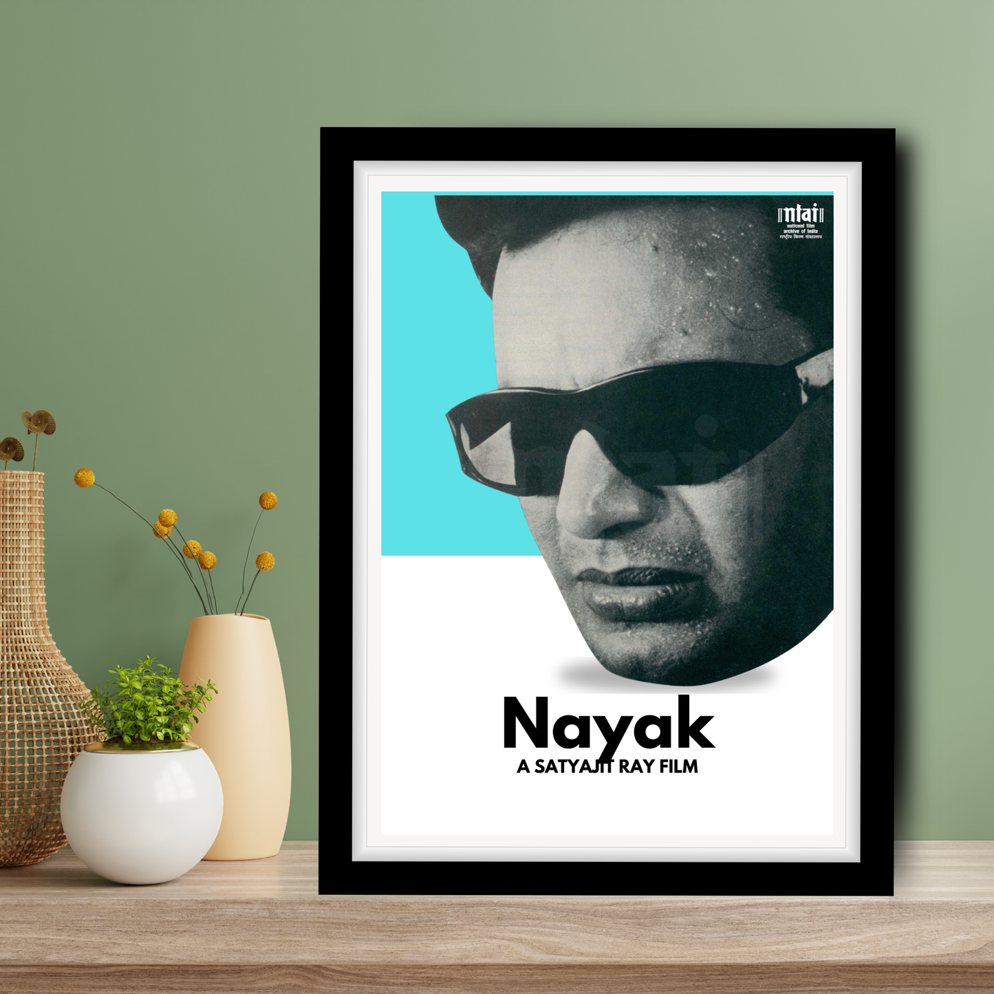 Nayak Satyajit Roy's Movies Artwork Bollywood | Poster | Frame | Canvas