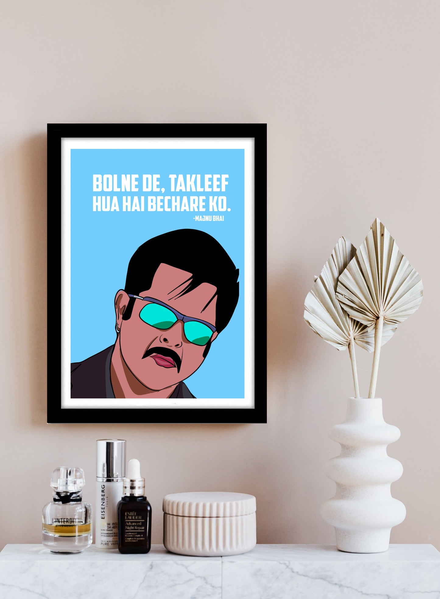 Welcome Movie Anil Kapoor Artwork Bollywood | Poster | Frame | Canvas