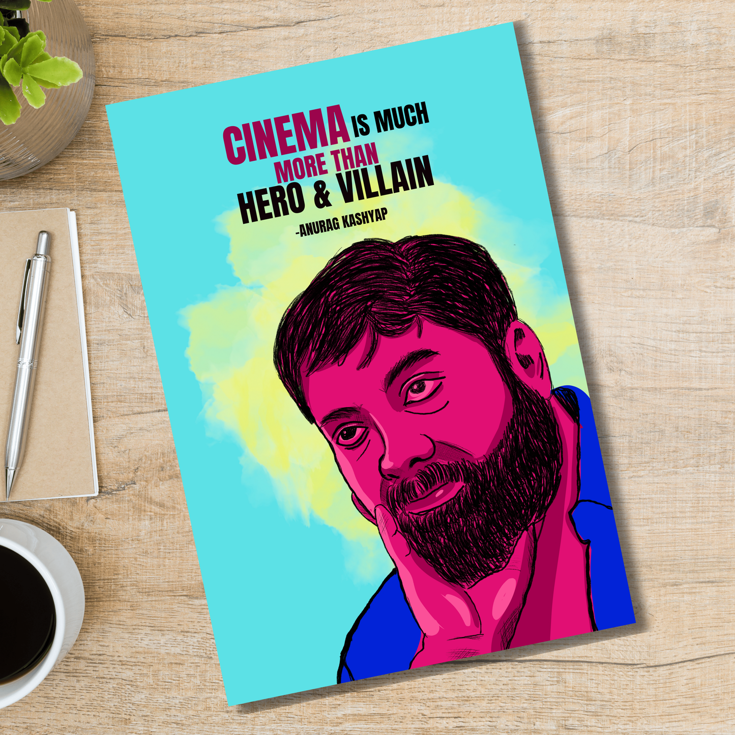 Anurag Kashyap Quote Artwork | Poster | Frame | Canvas