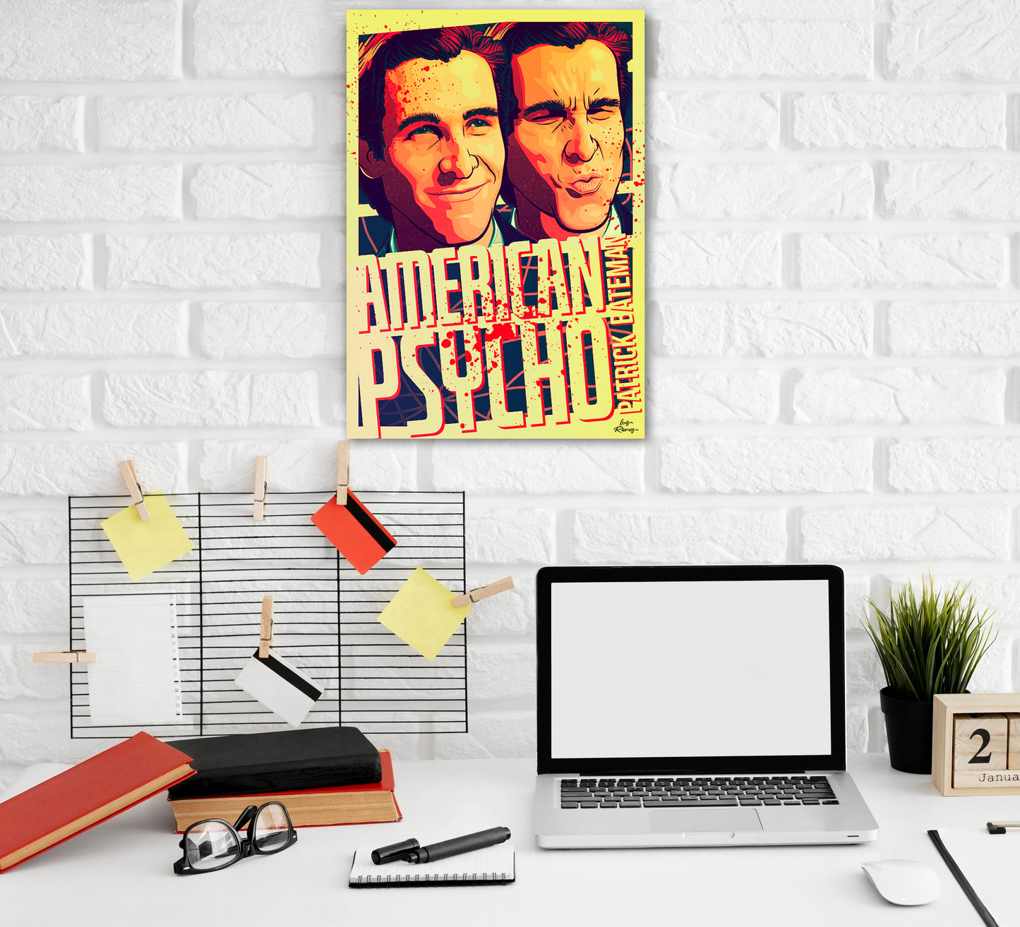 American Psycho Movie Art work