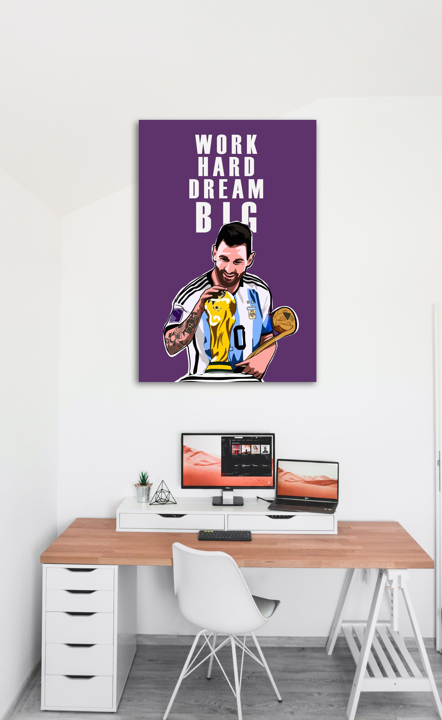 Leonel Messi Art work