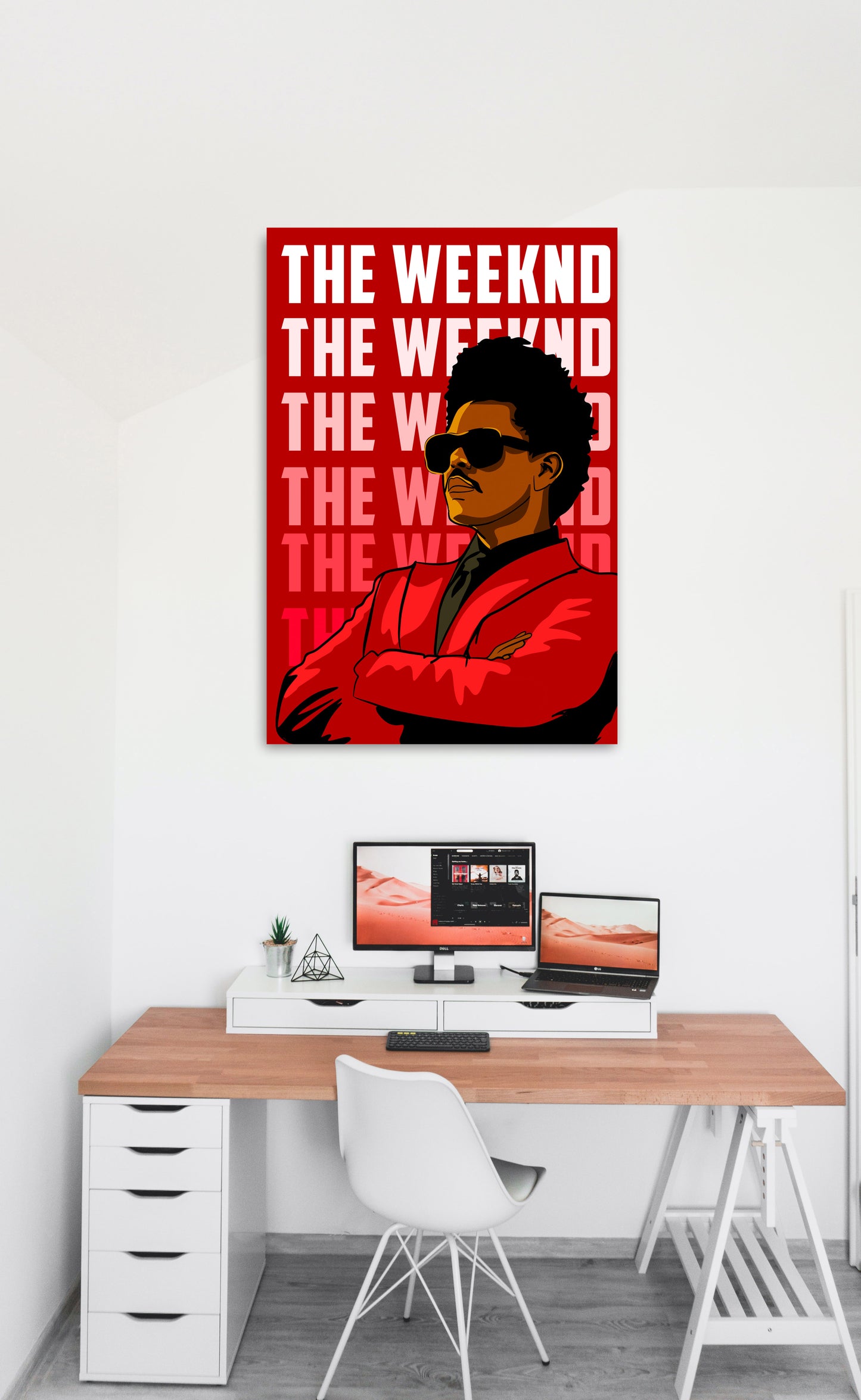 The Weeknd Singer Art work