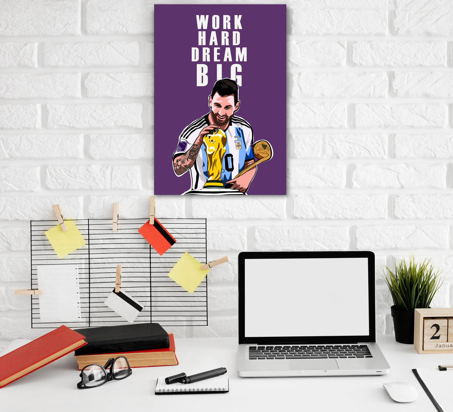 Leonel Messi Art work