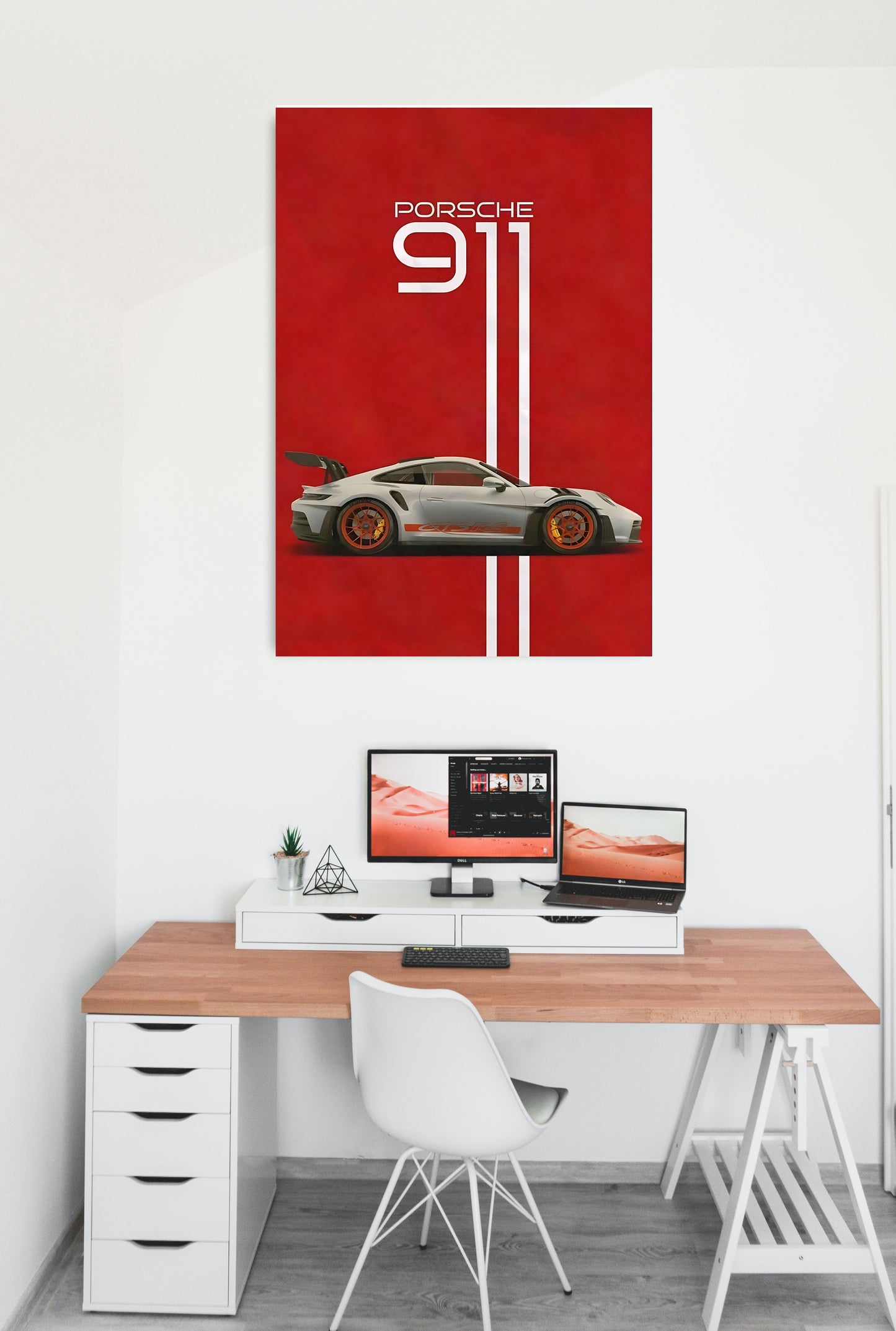 Porsche Supercar Art work