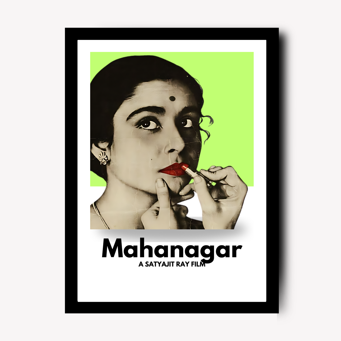 Mahanagar Satyajit Roy's Movies Artwork Bollywood | Poster | Frame | Canvas