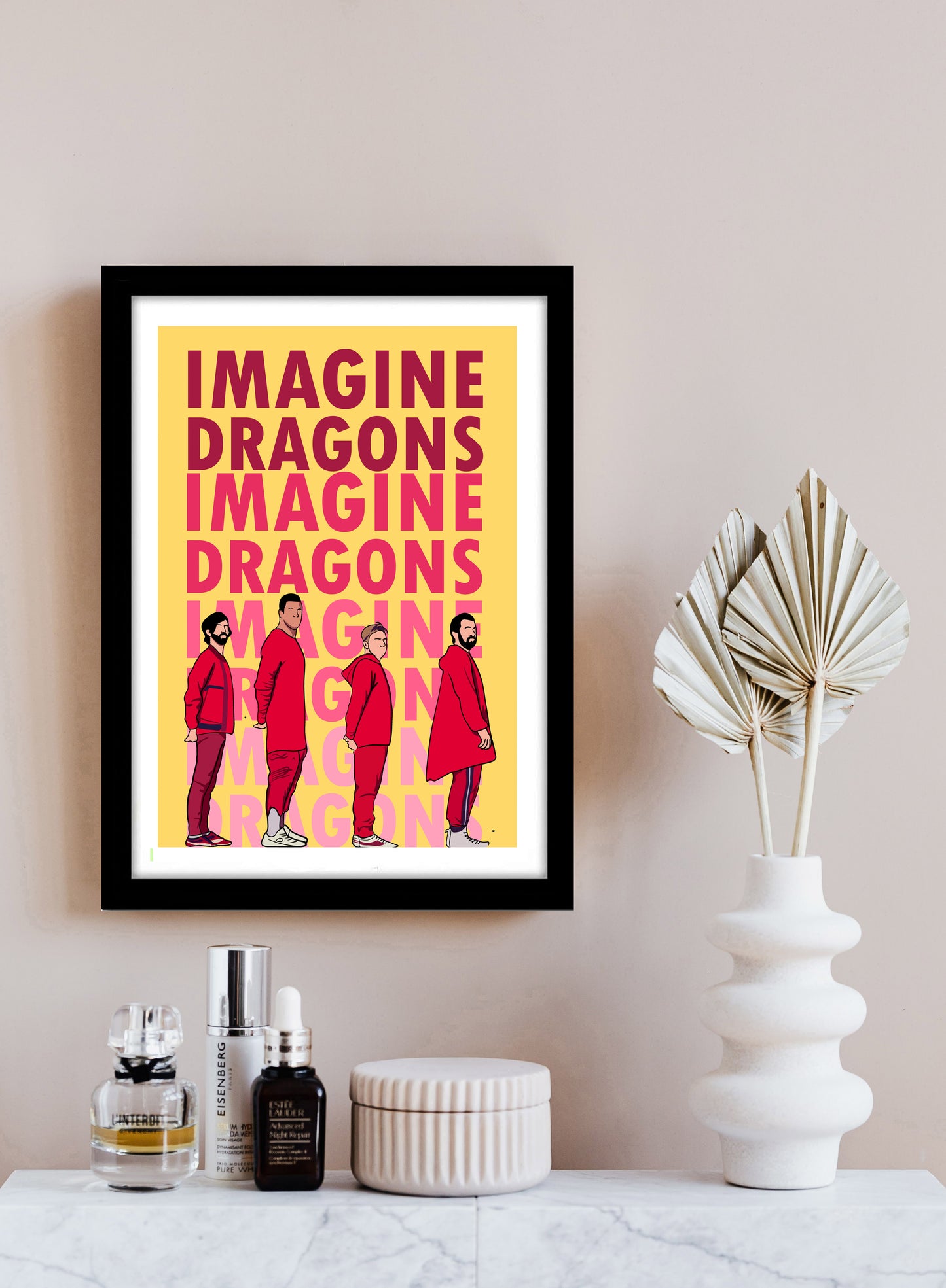 Imagine Dragon Music Band Art work