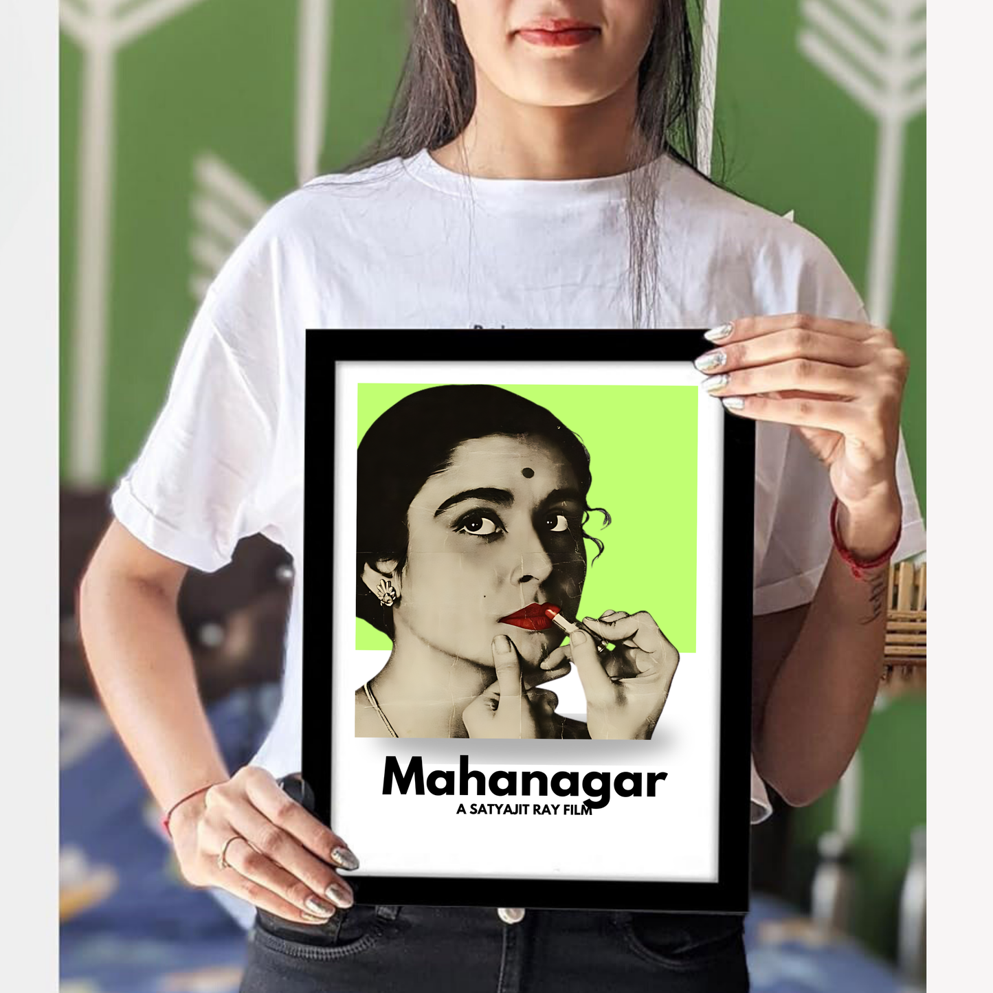 Mahanagar Satyajit Roy's Movies Artwork Bollywood | Poster | Frame | Canvas