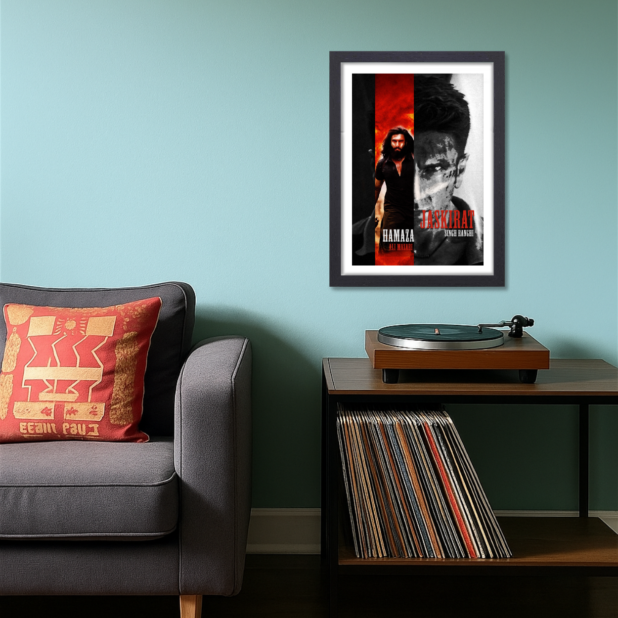 Dhurandhar Movie Quote Movie Frame Poster Movie Quote Wall Art Decor Photo Frames Poster Canvas For Bedroom Living Room Decoration Home Office wall Poster Gift