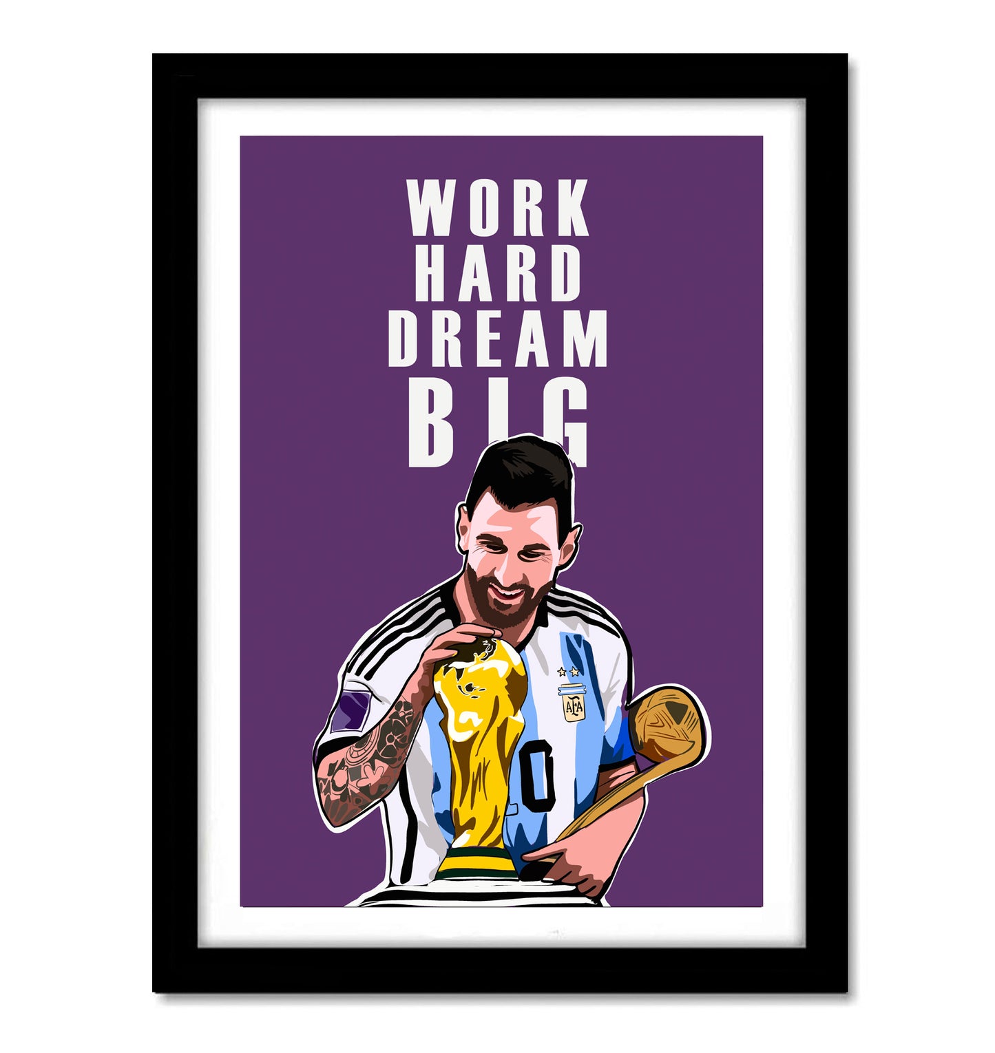 Leonel Messi Art work