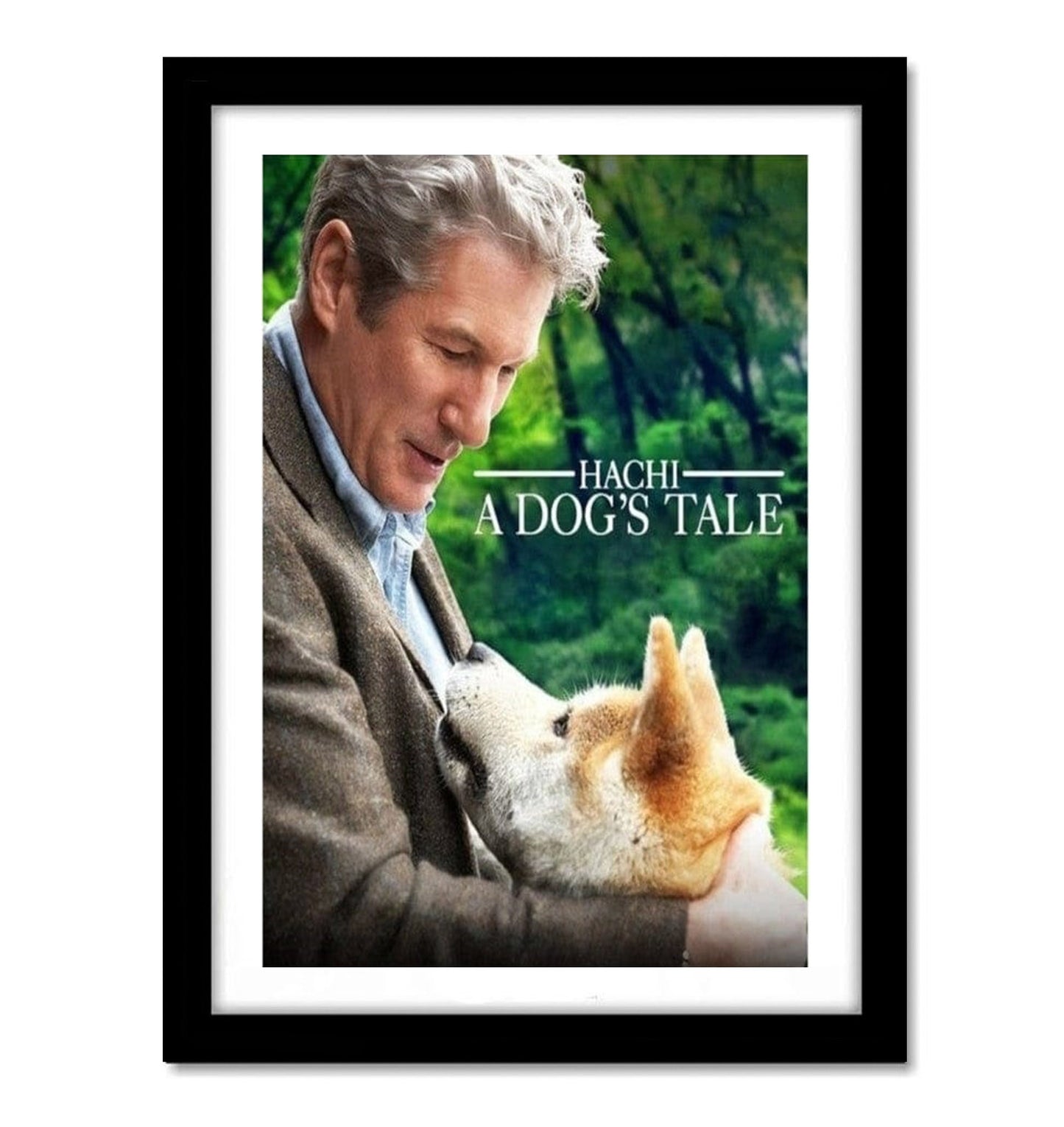 Hachi: A Dog's Tale movie Artwork