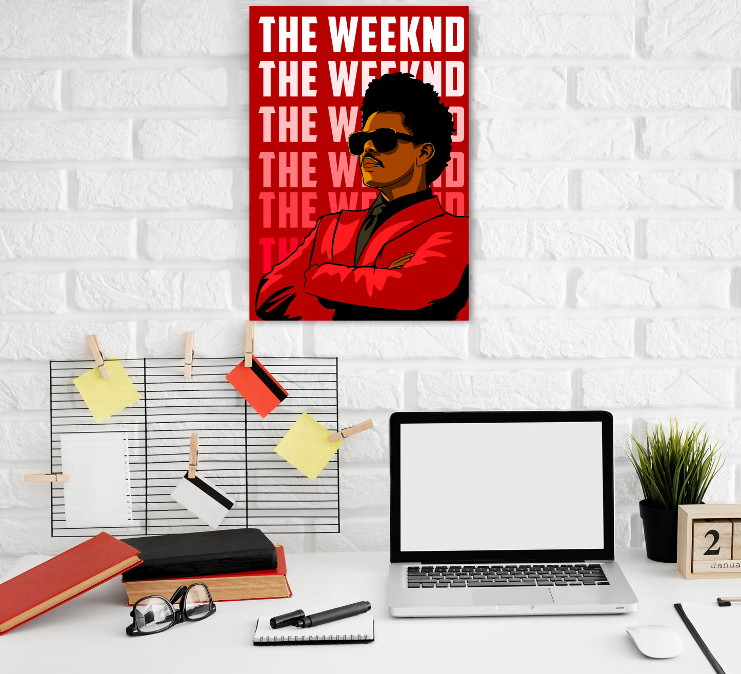 The Weeknd Singer Art work