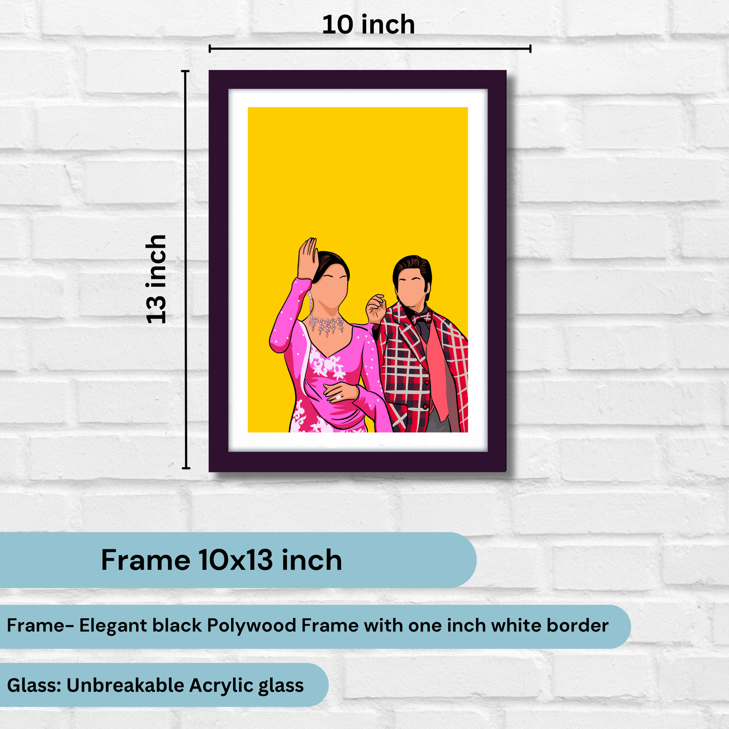 Om Shanti Om Movie Shahrukh Khan Artwork Bollywood | Poster | Frame | Canvas