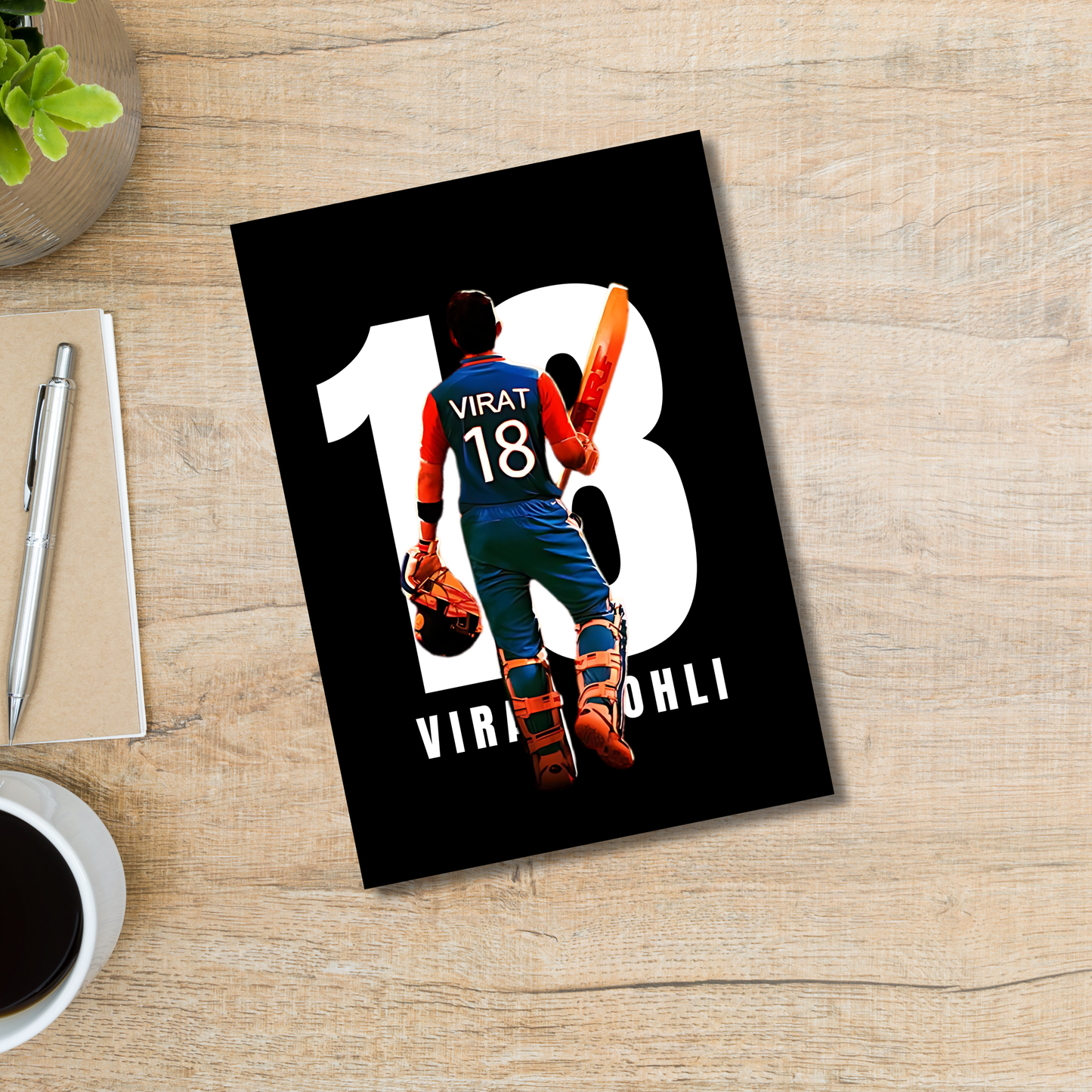 Virat Kohli Cricket Player Artwork Cricket | Poster | Frame | Canvas