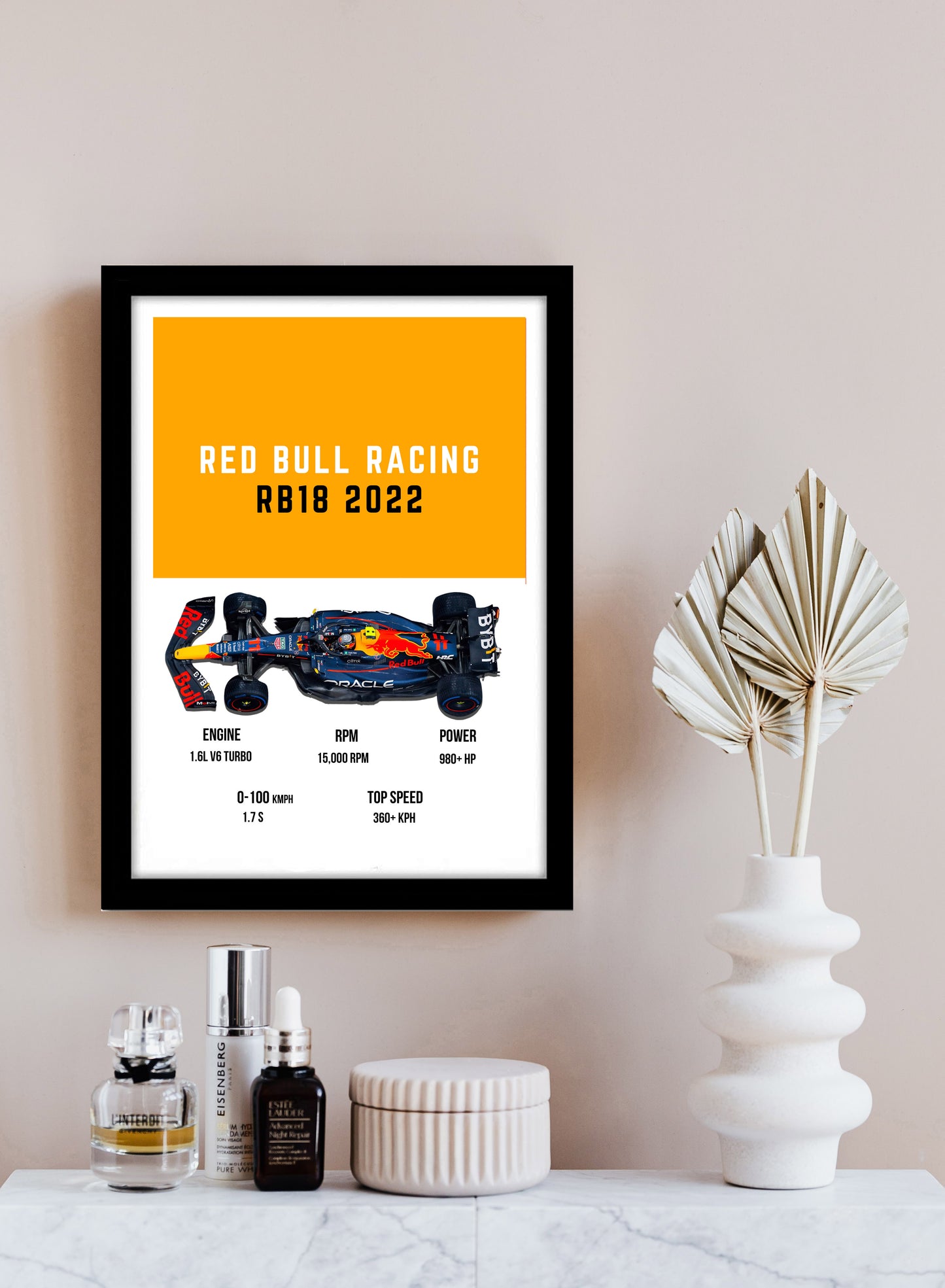 Red Bull Racing Supercars Art work