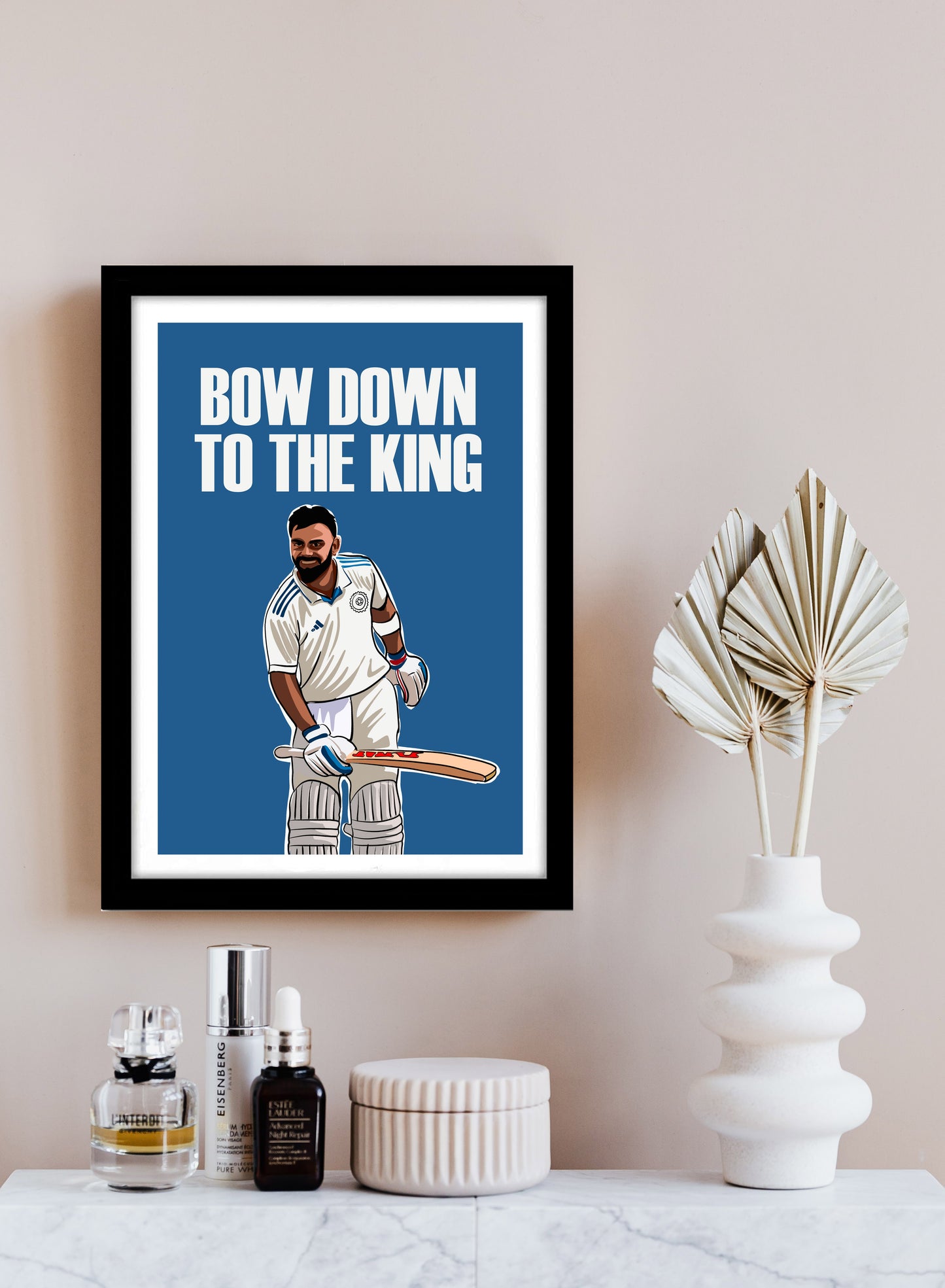 Virat Kohli Artwork Cricket| Poster | Frame | Canvas