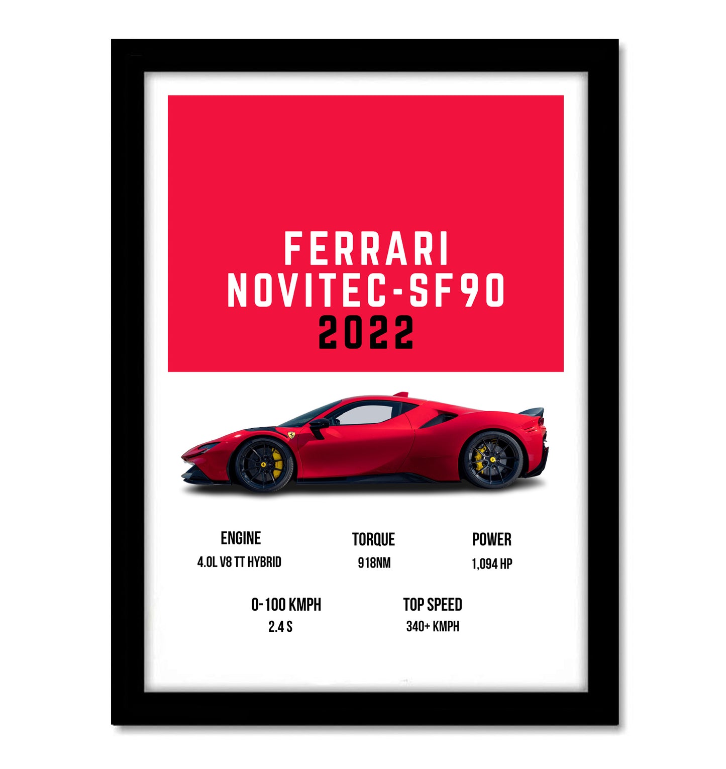 Ferrari Novitec Supercars Art work