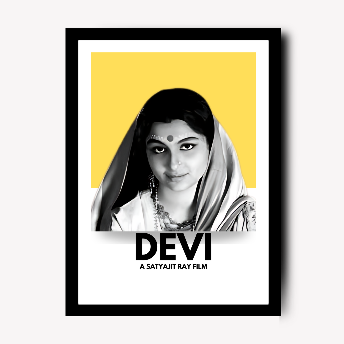 Devi Satyajit Roy's Movies Artwork Bollywood | Poster | Frame | Canvas