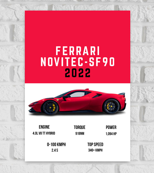 Ferrari Novitec Supercars Art work