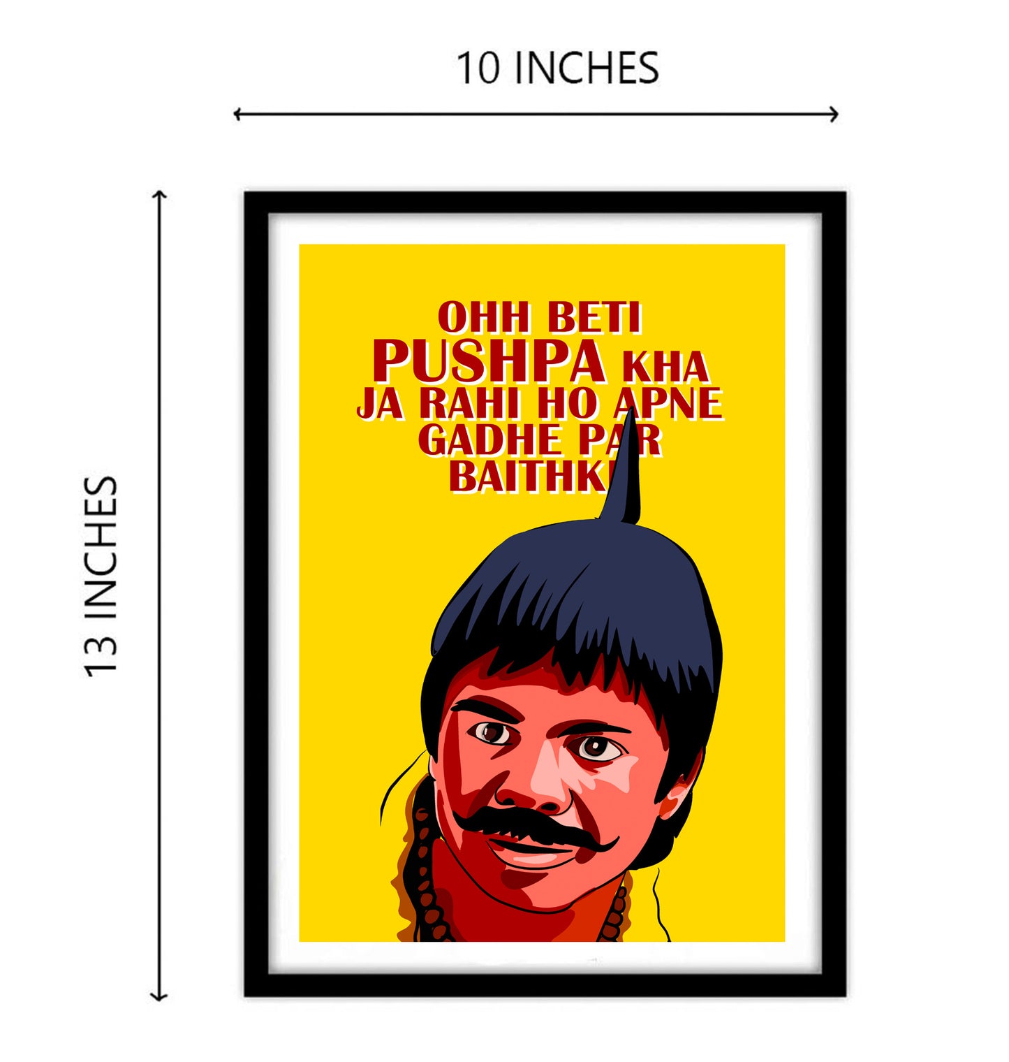 Bhool Bhulaiya Movie Rajpal Yadav Artwork Bollywood | Poster | Frame | Canvas
