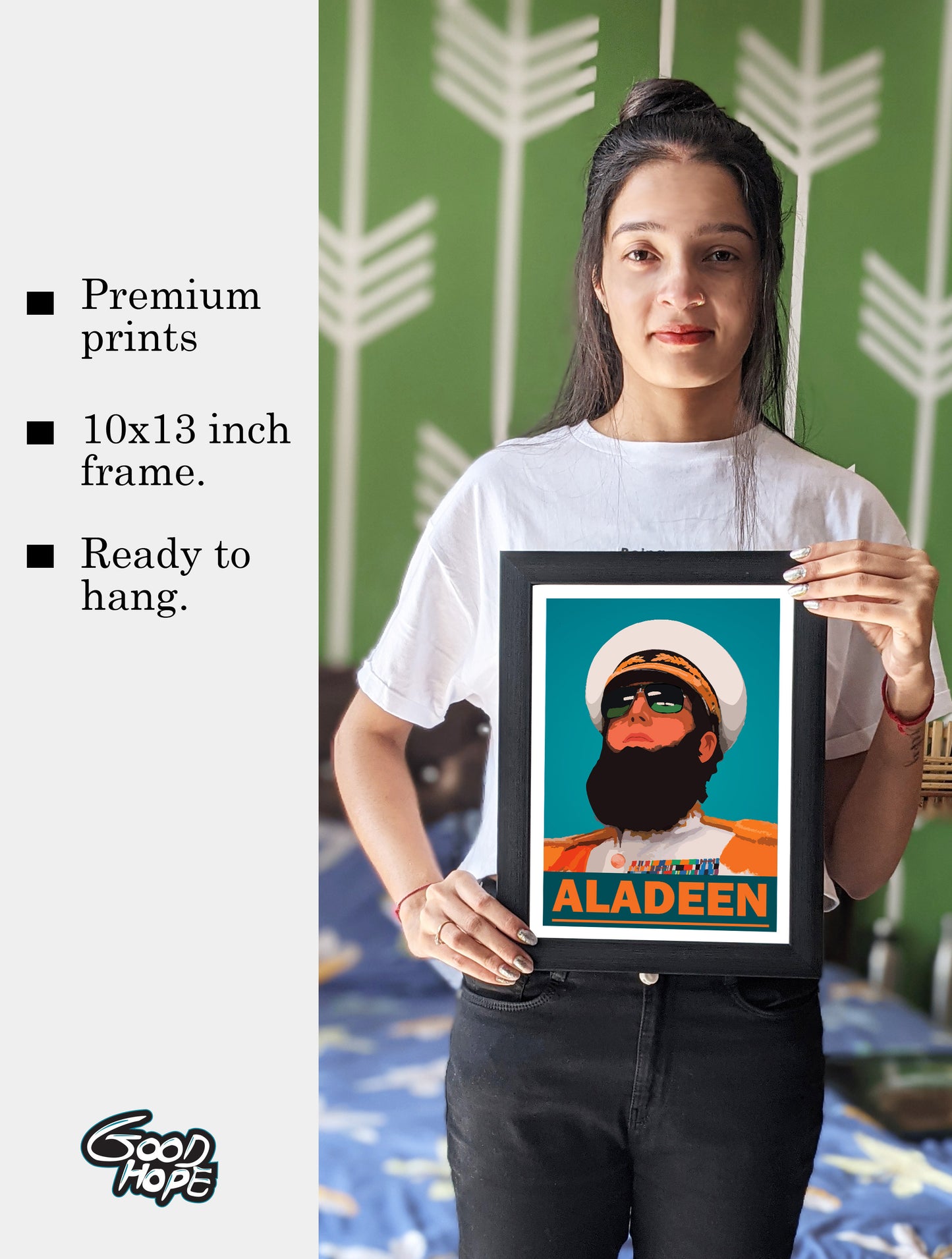 The Dictator Movie Aladeen Art work