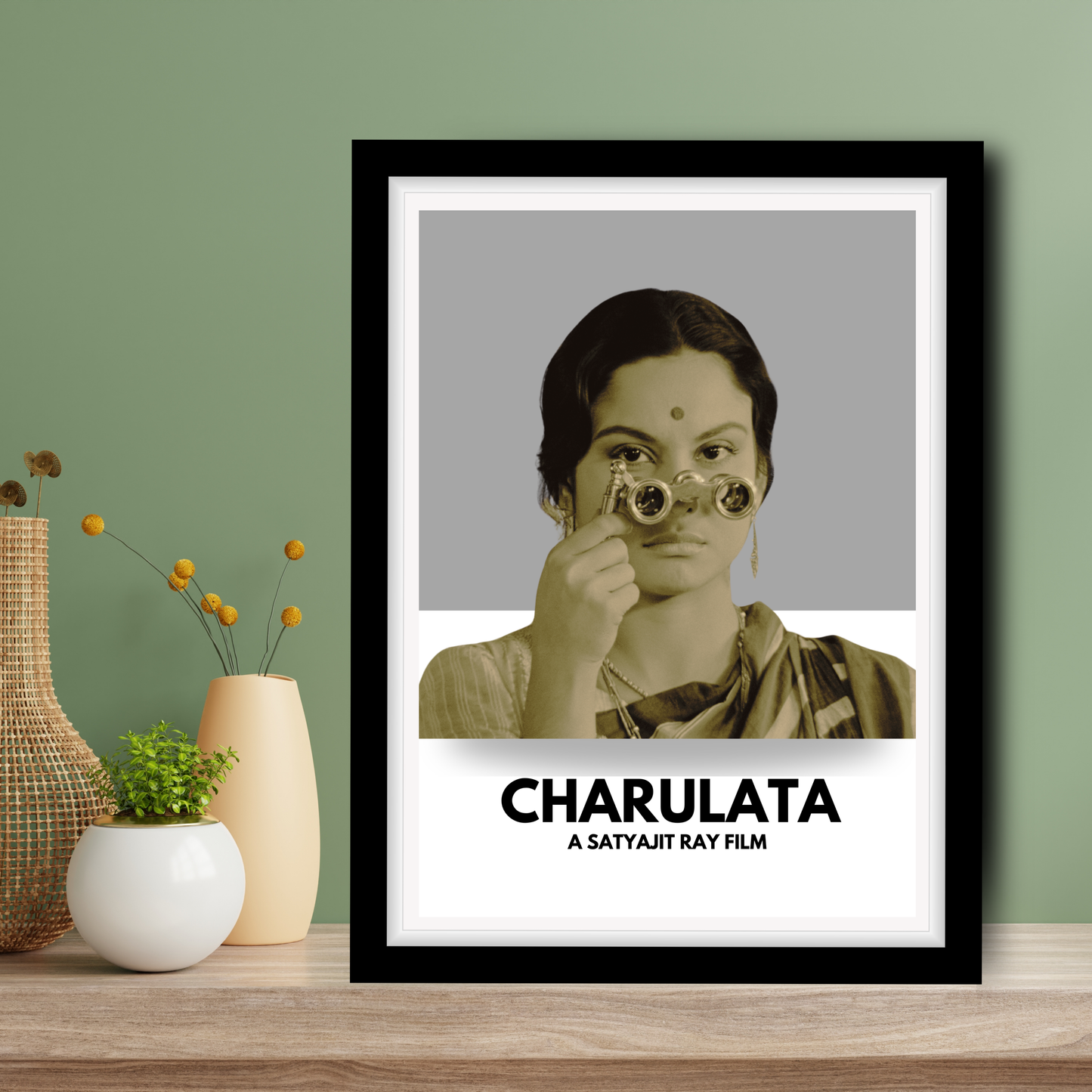 Charulata Satyajit Roy's Movies Artwork Bollywood | Poster | Frame | Canvas