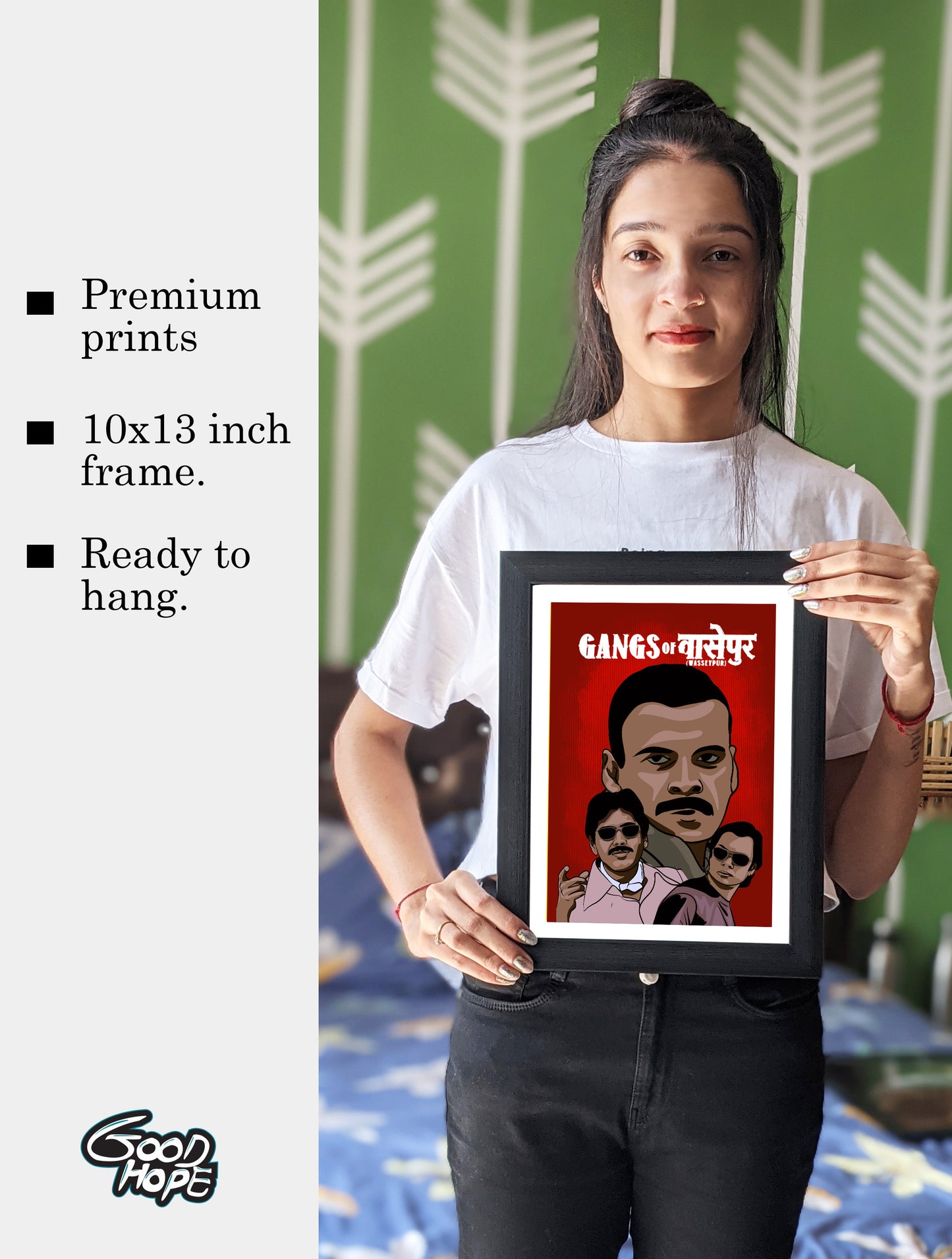 Gangs Of Wasseypur Movie Manoj Bajpayee Artwork Bollywood | Poster | Frame | Canvas