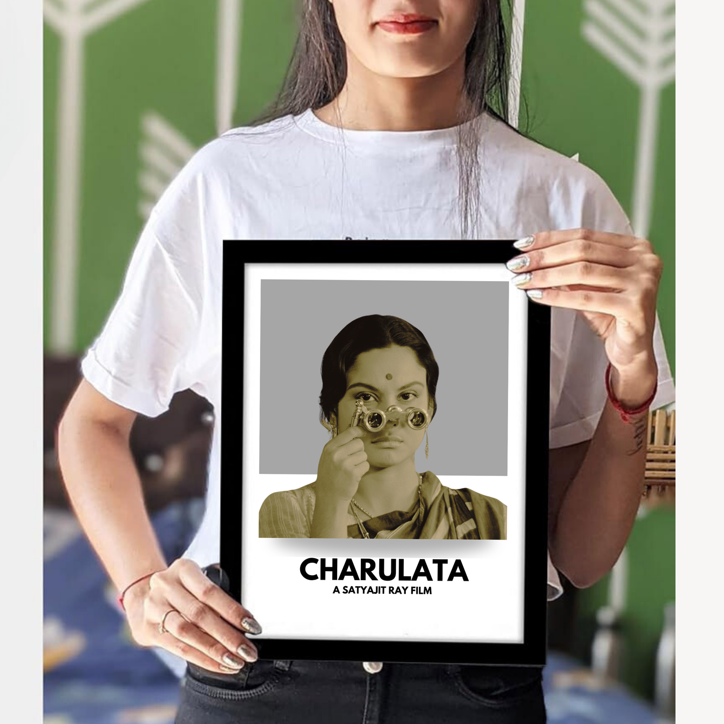 Charulata Satyajit Roy's Movies Artwork Bollywood | Poster | Frame | Canvas