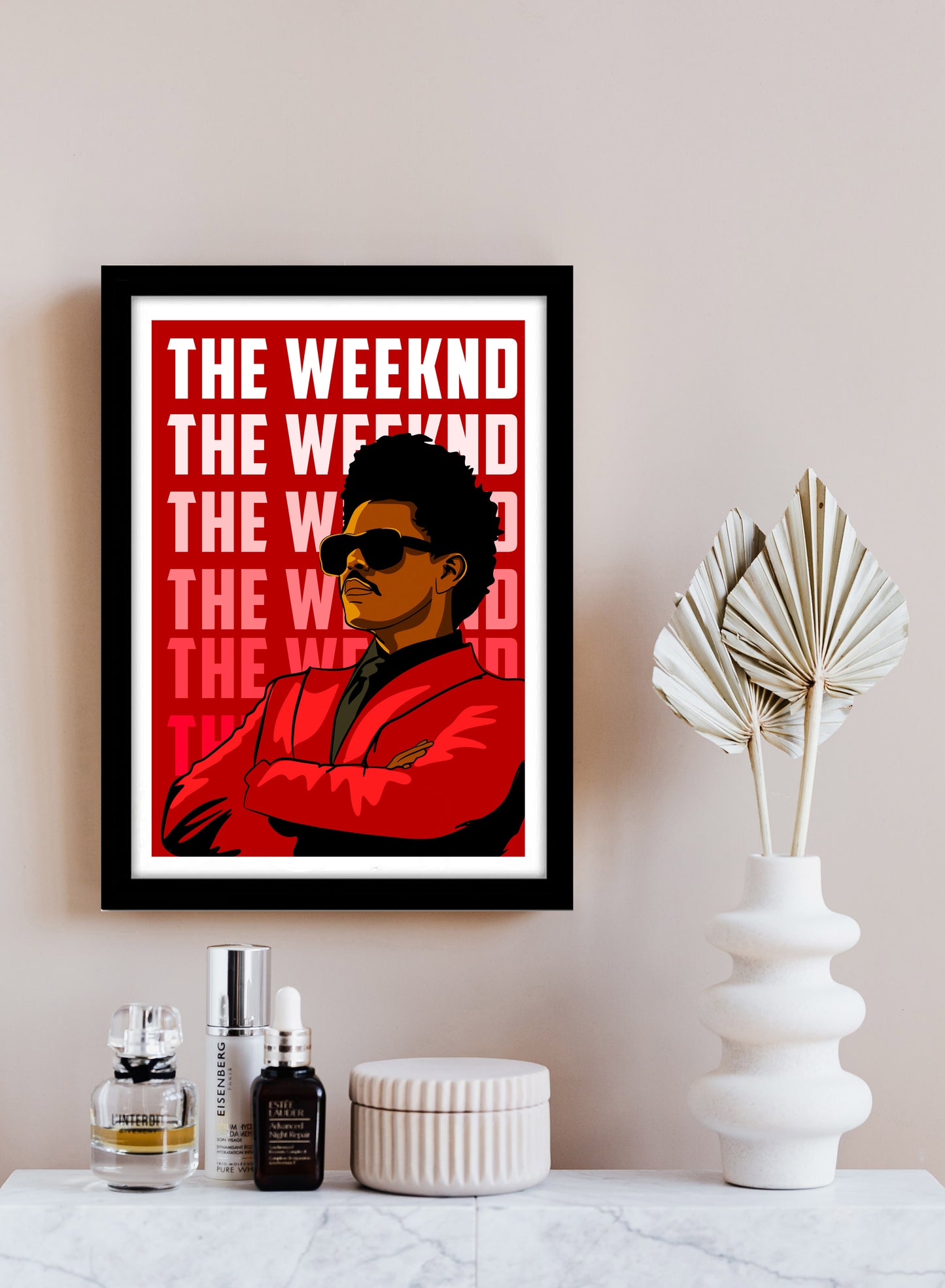 The Weeknd Singer Art work