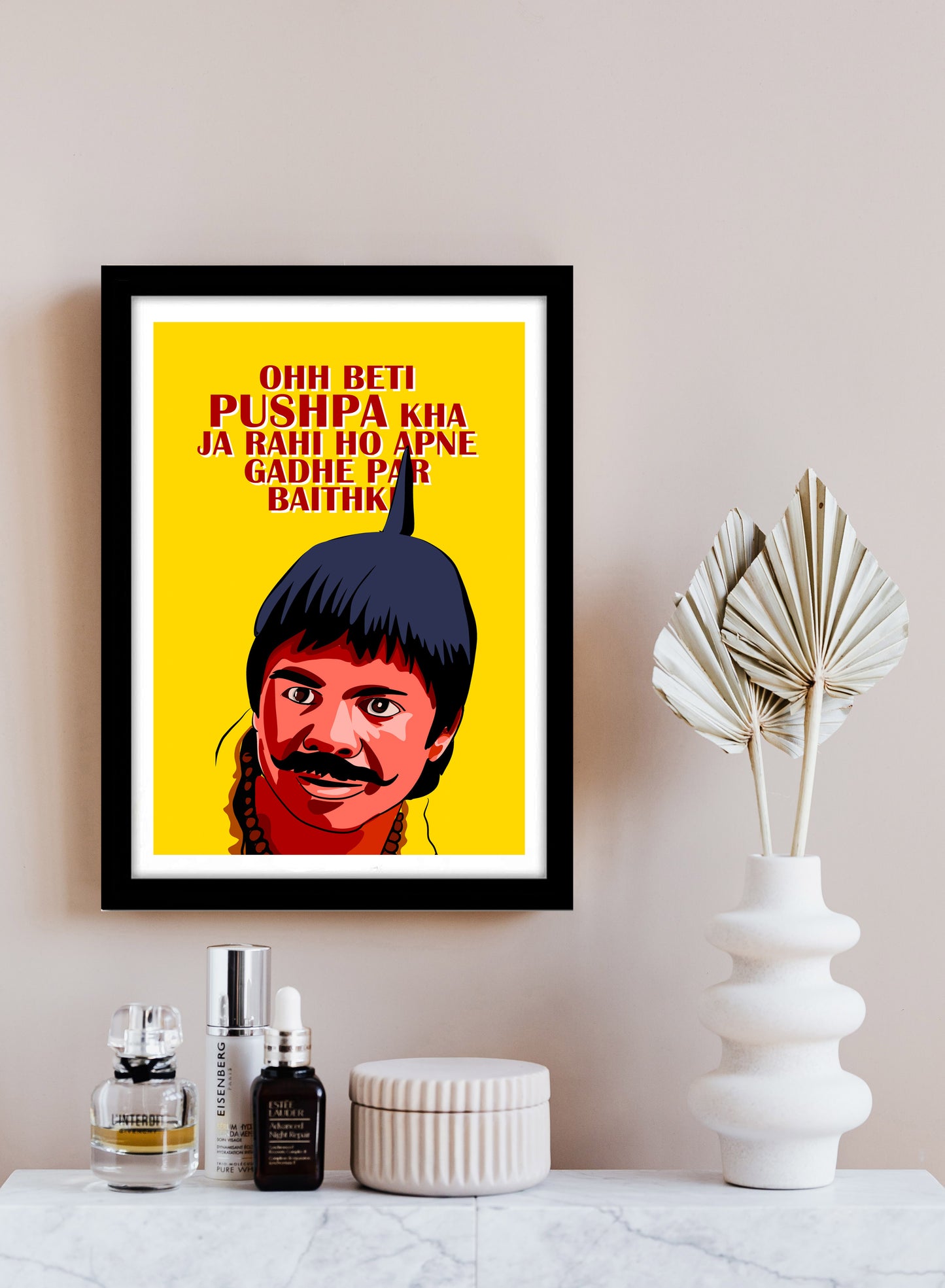 Bhool Bhulaiya Movie Rajpal Yadav Artwork Bollywood | Poster | Frame | Canvas