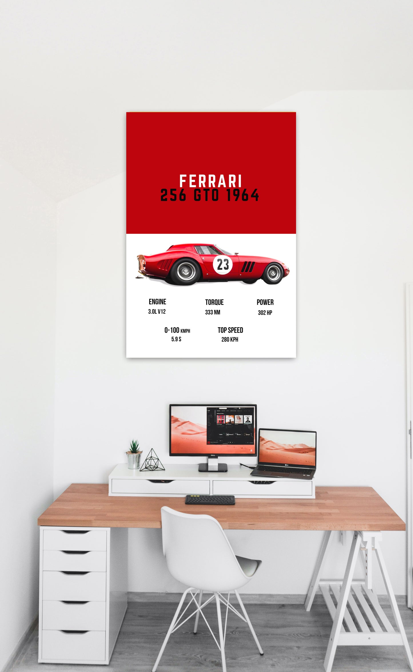 Ferrari Supercars Art work