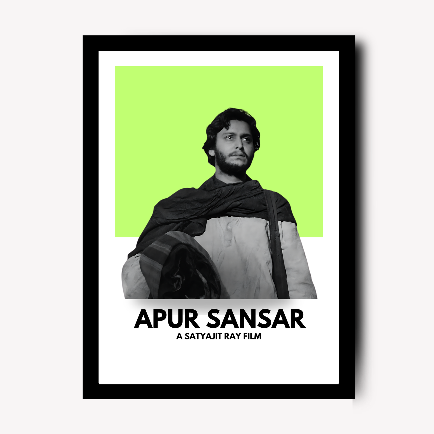 Apur Sansar Satyajit Roy's Movies Artwork Bollywood | Poster | Frame | Canvas