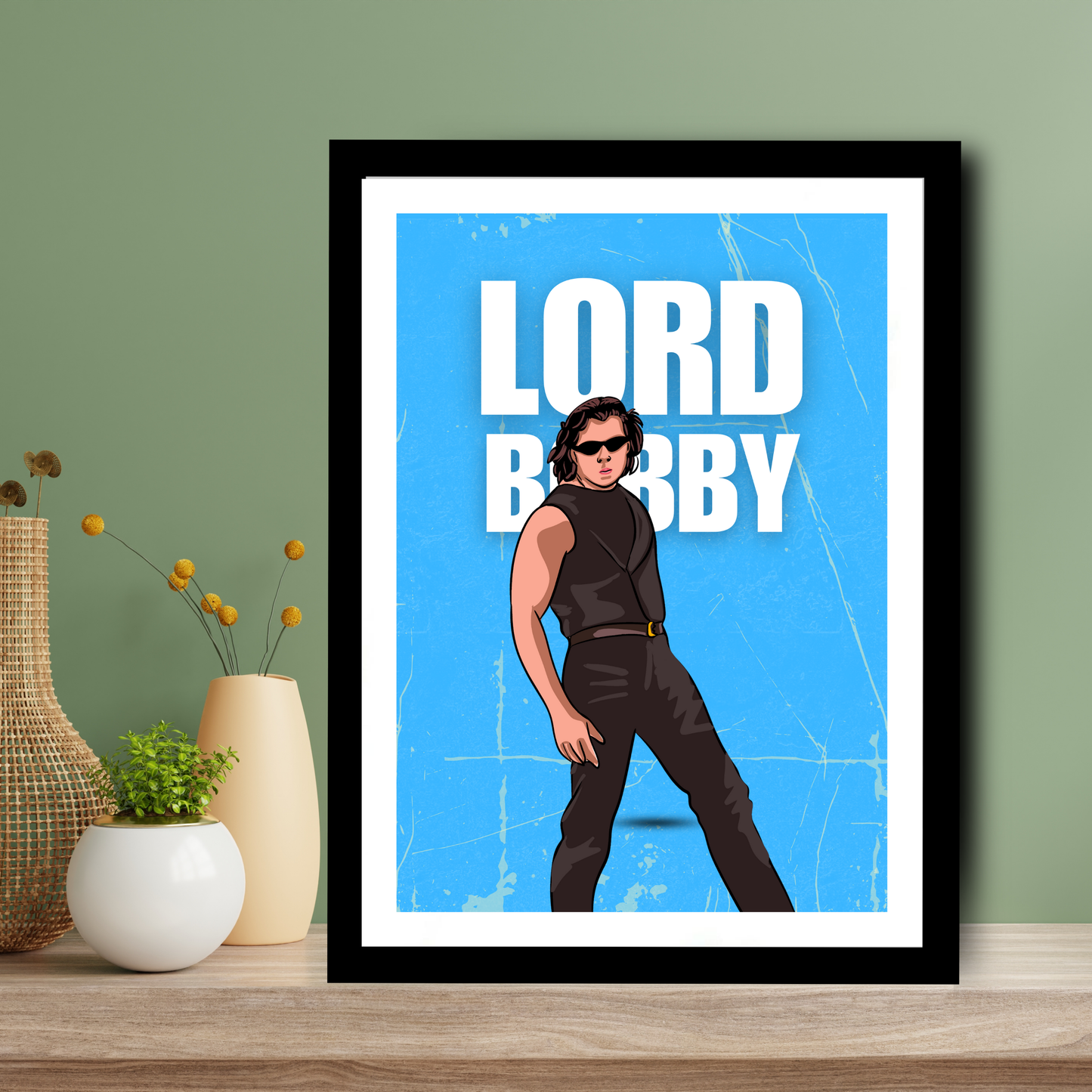 Bobby Deol Bollywood Actor Artwork Bollywood | Poster | Frame | Canvas