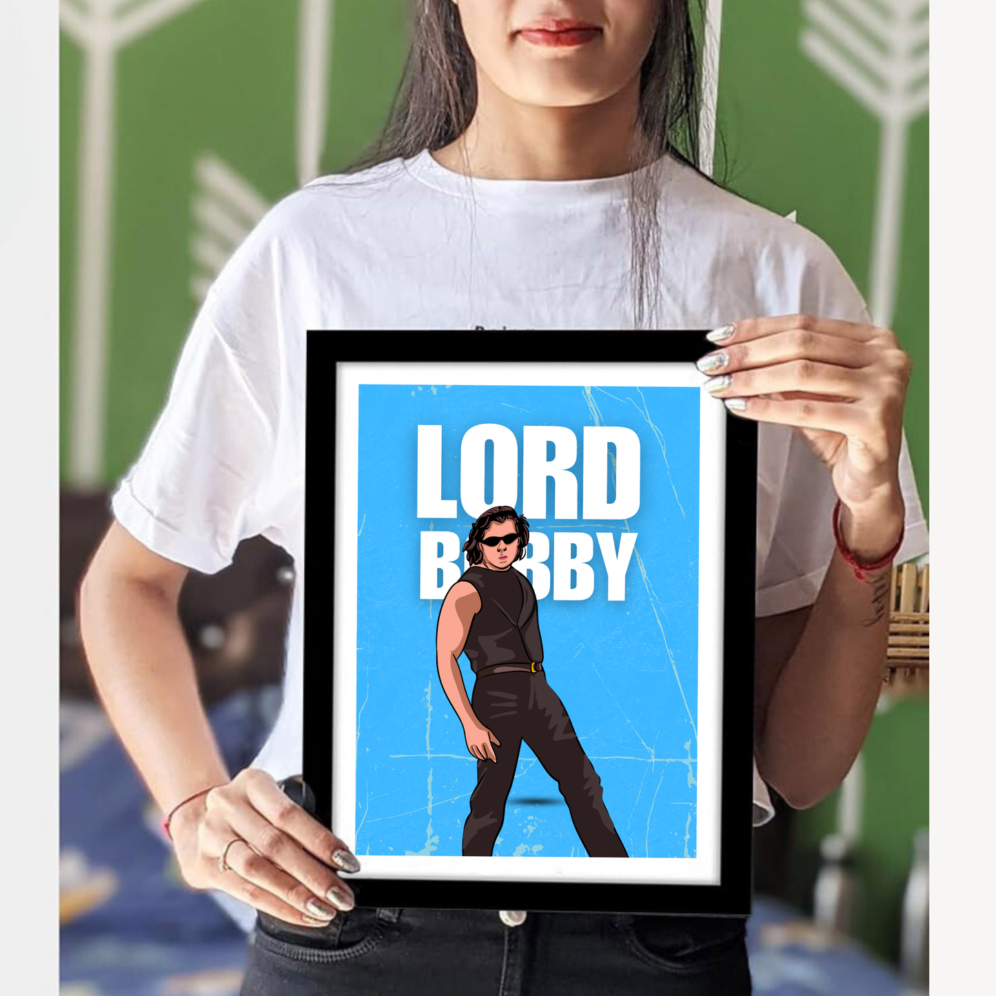 Bobby Deol Bollywood Actor Artwork Bollywood | Poster | Frame | Canvas