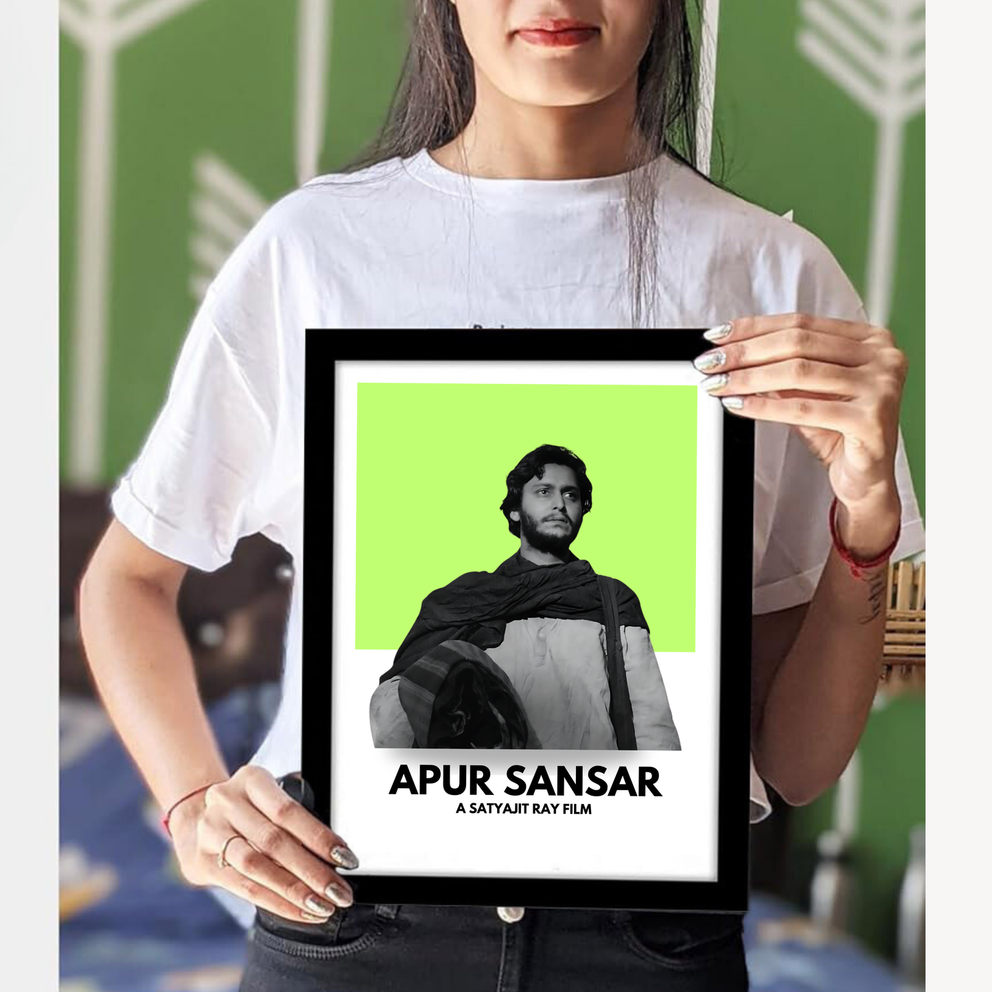Apur Sansar Satyajit Roy's Movies Artwork Bollywood | Poster | Frame | Canvas