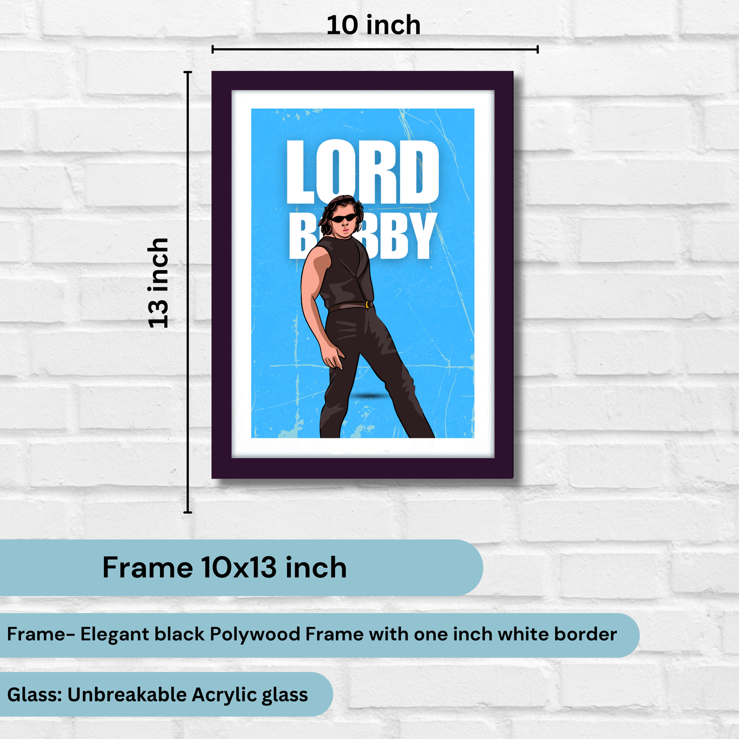 Bobby Deol Bollywood Actor Artwork Bollywood | Poster | Frame | Canvas