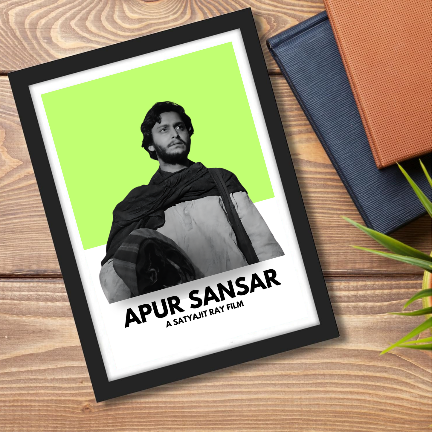 Apur Sansar Satyajit Roy's Movies Artwork Bollywood | Poster | Frame | Canvas