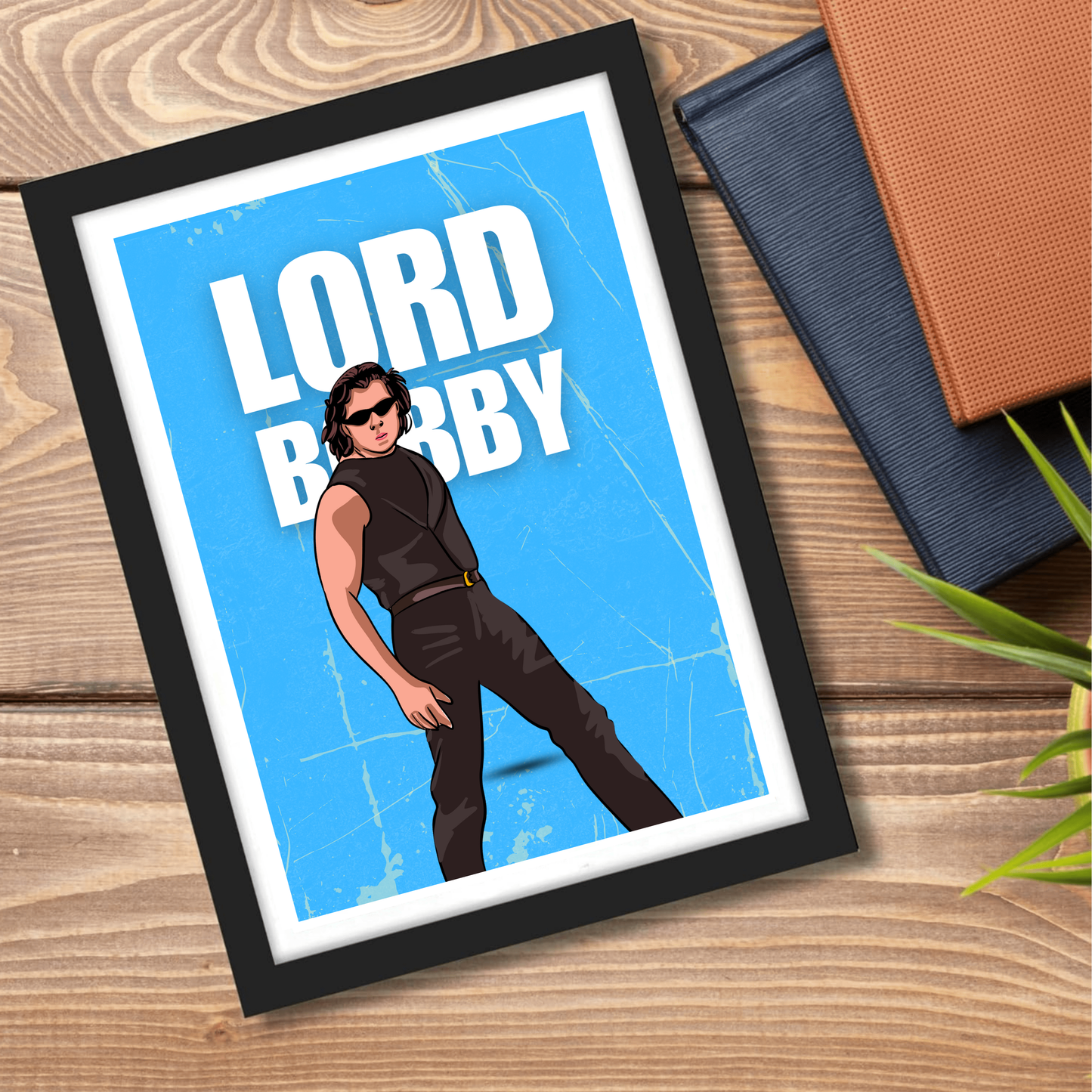 Bobby Deol Bollywood Actor Artwork Bollywood | Poster | Frame | Canvas