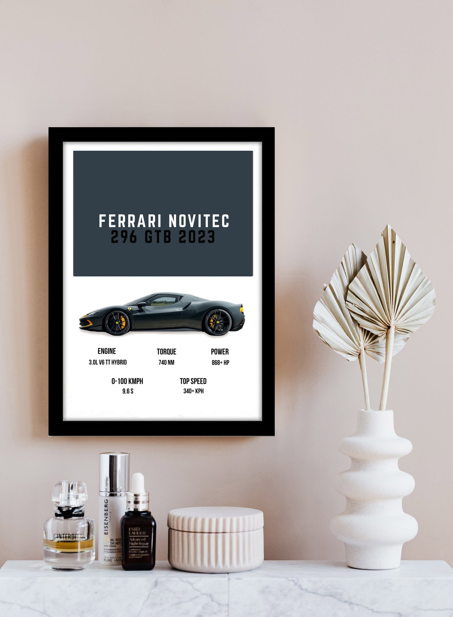 Ferrari Novitec Supercar Art work