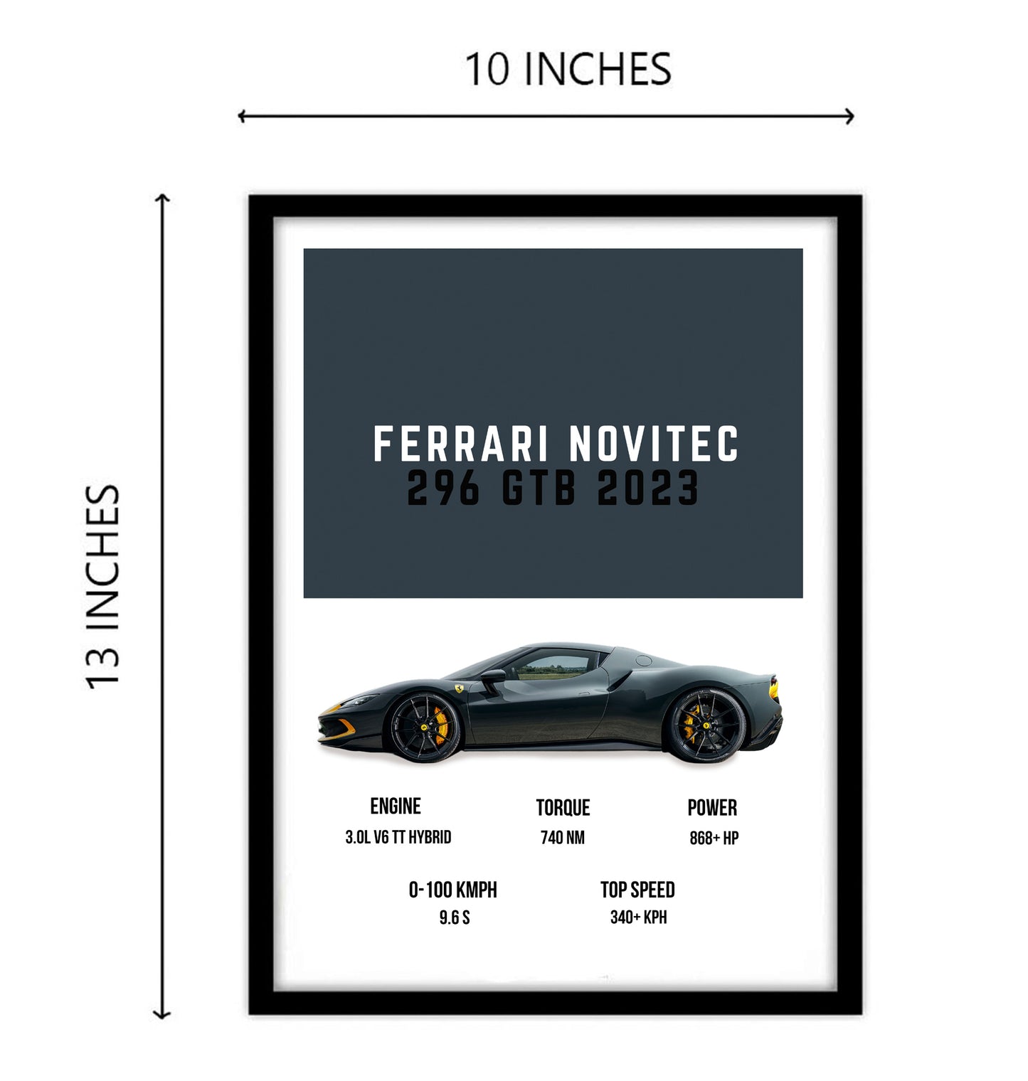 Ferrari Novitec Supercar Art work
