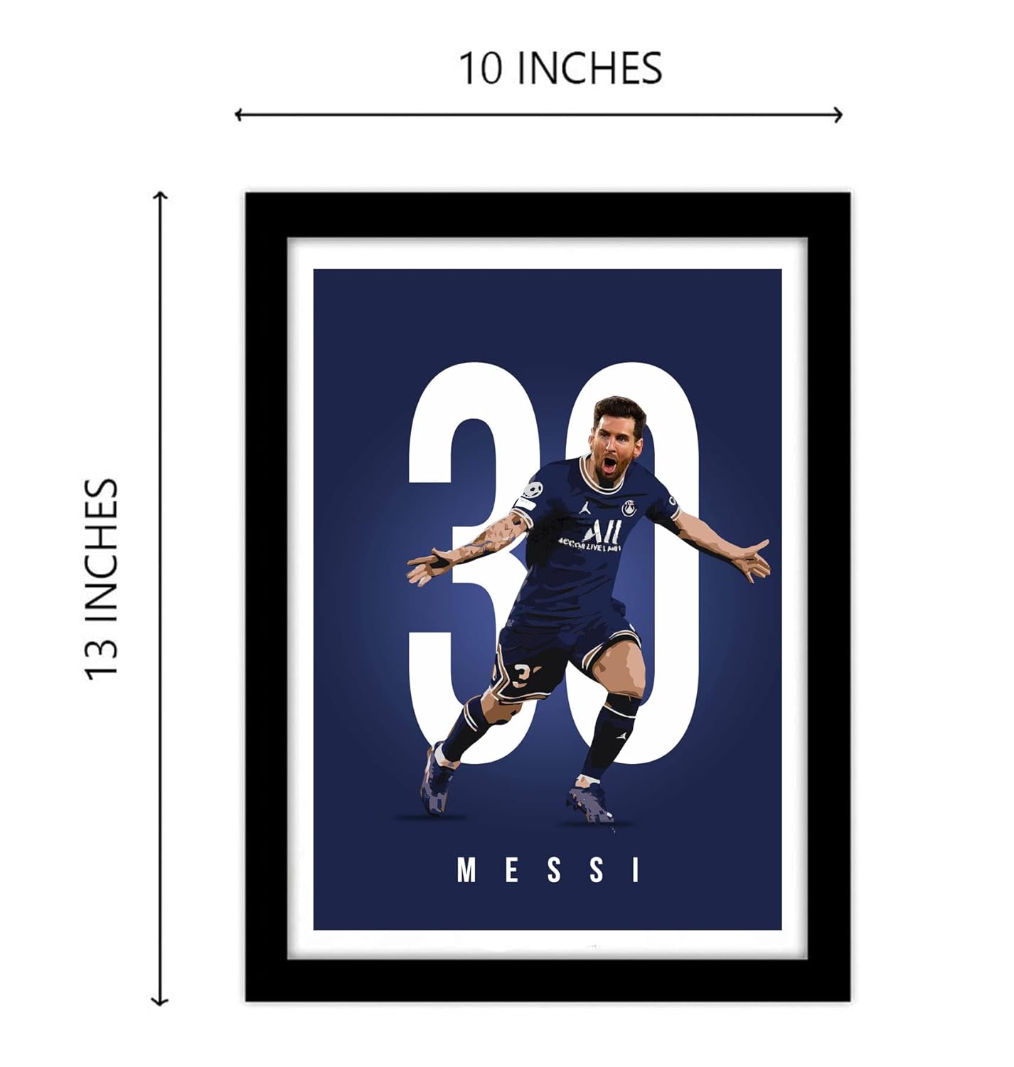 Lionel Messi 30 Artwork